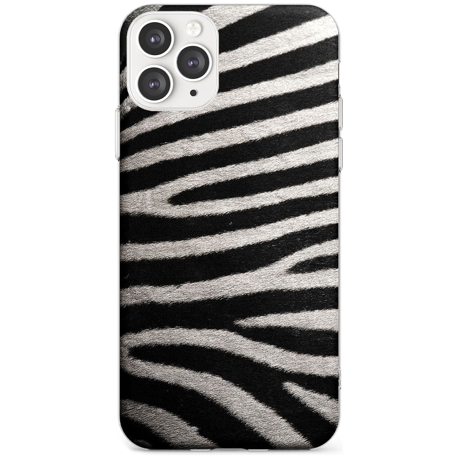 Zebra Print iPhone Case Slim Case Phone Case - Case Warehouse