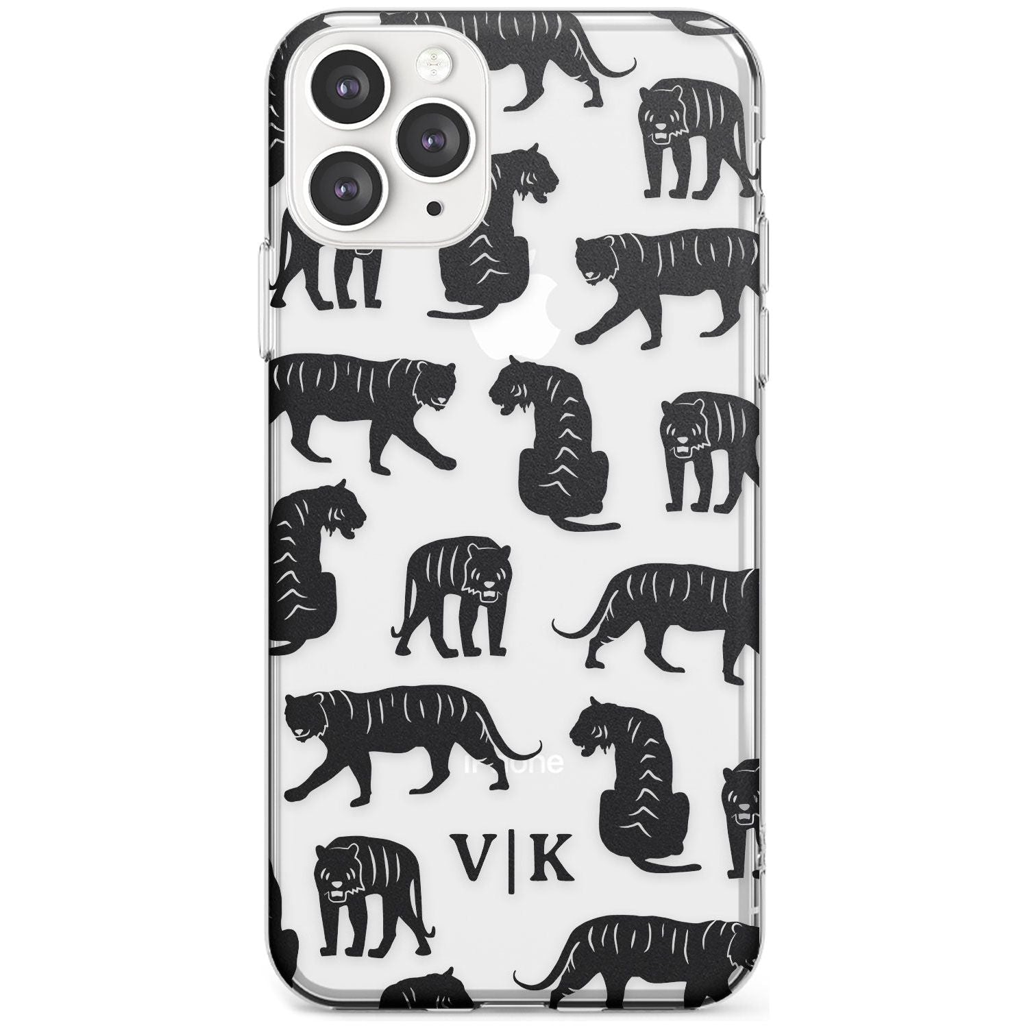 Tiger Silhouettes iPhone Case Slim Case Custom Phone Case - Case Warehouse