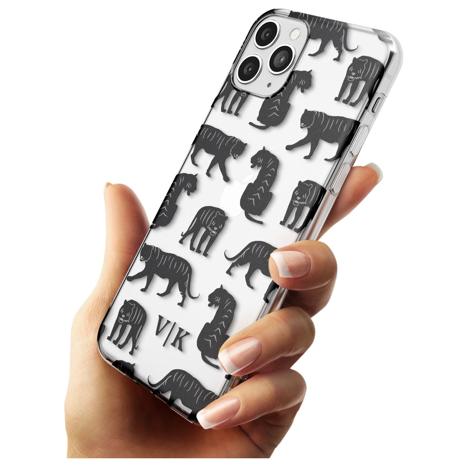 Tiger Silhouettes iPhone Case Custom Phone Case - Case Warehouse
