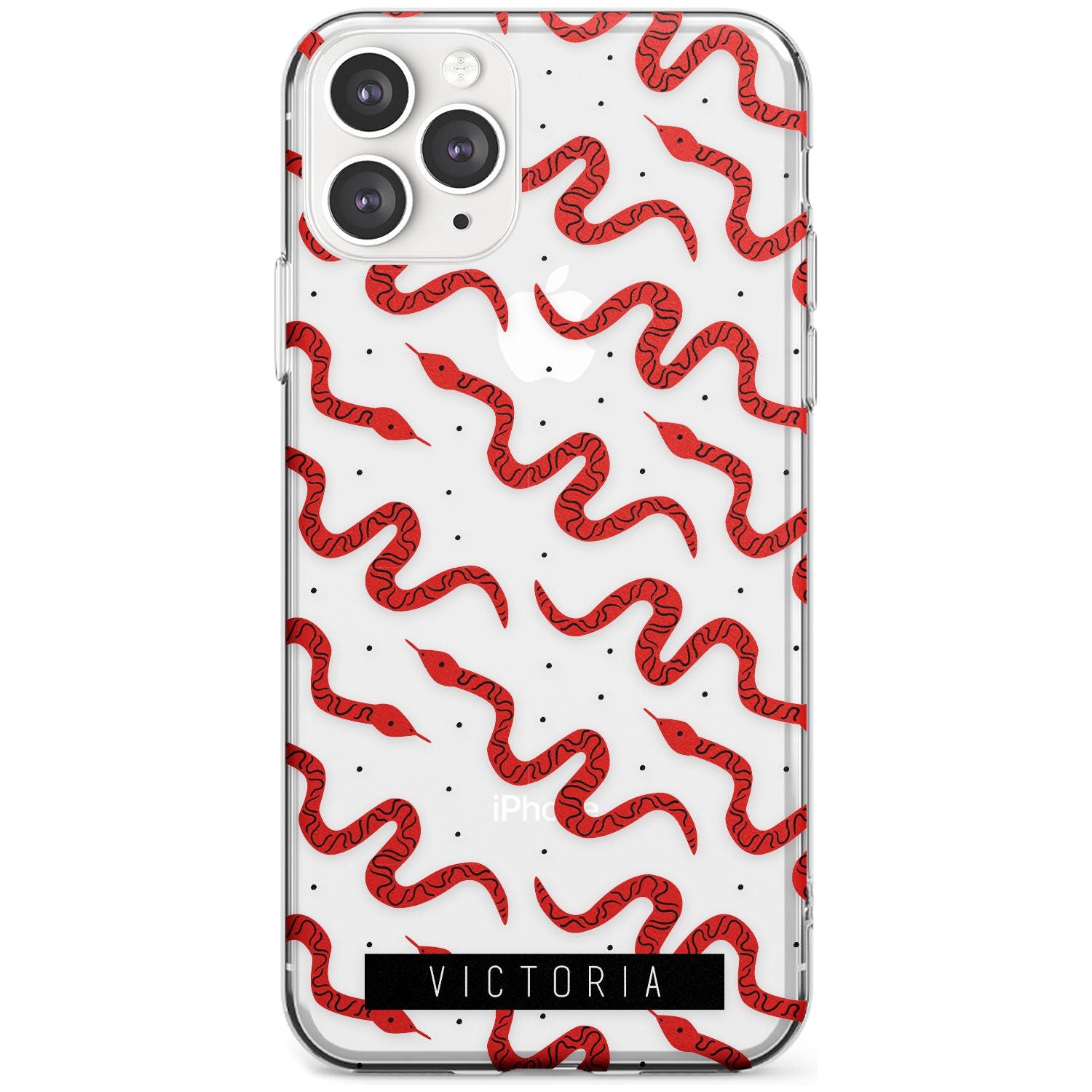 Customised Snake Pattern iPhone Case Slim Case Custom Phone Case - Case Warehouse