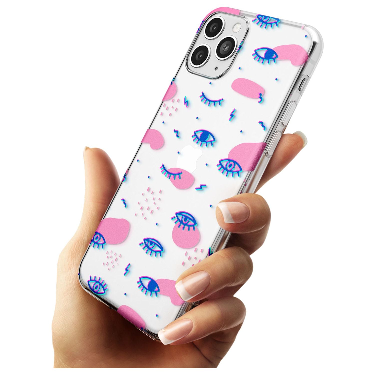 Pink Eye Blotches iPhone Case Phone Case - Case Warehouse
