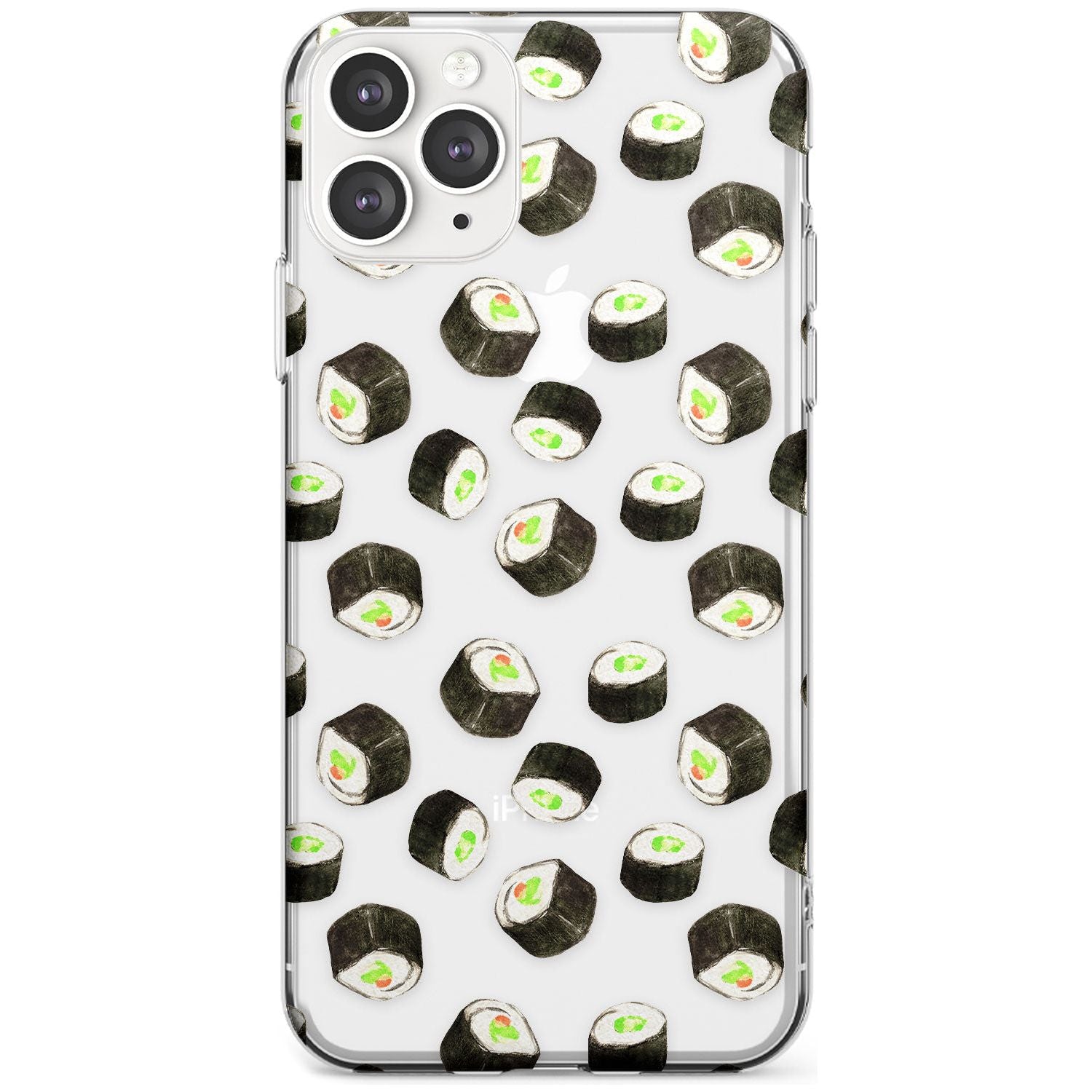Maki Rolls Sushi Pattern iPhone Case Slim Case Phone Case - Case Warehouse