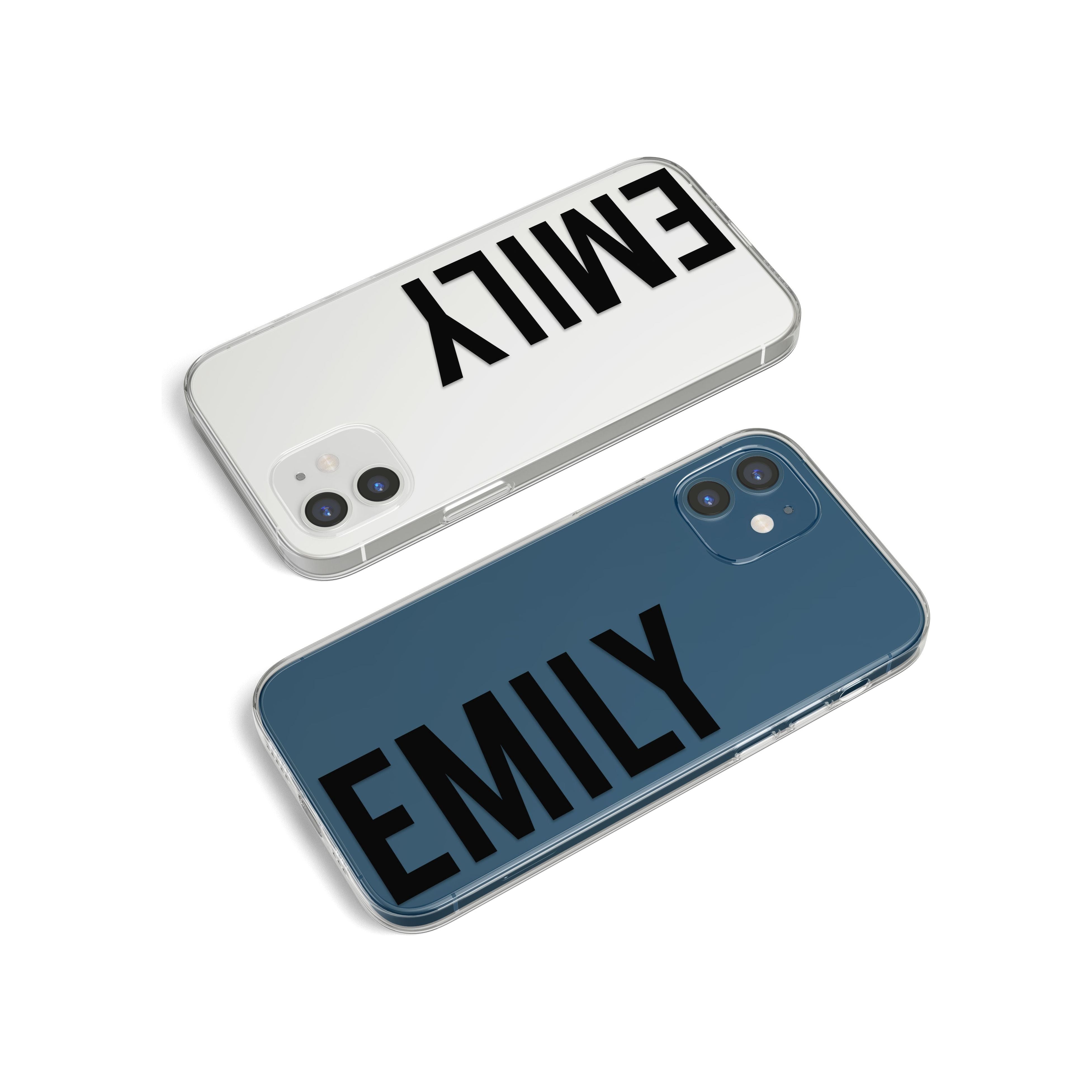 Personalised Create your own Warning Label Impact Phone Case for iPhone 11, iphone 12