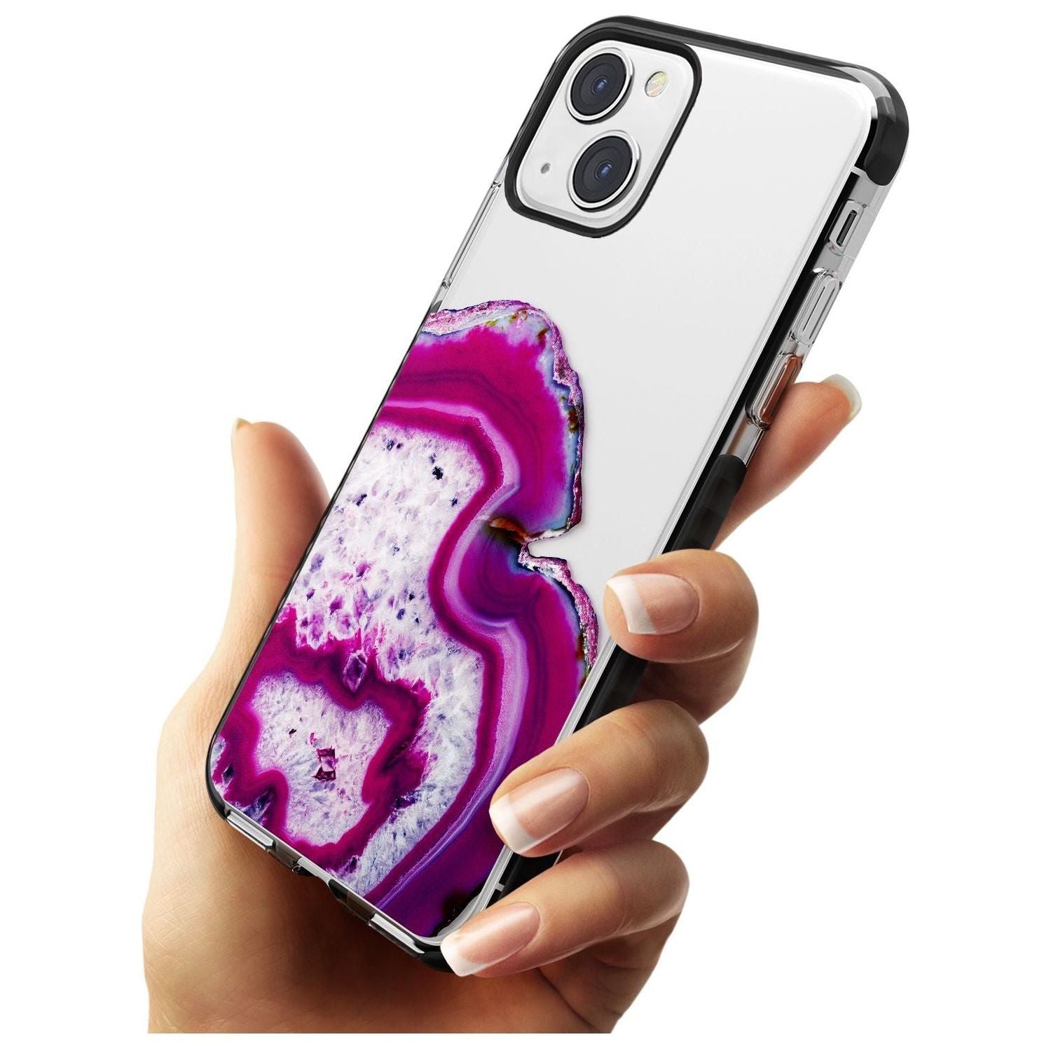 Violet Crystal Agate