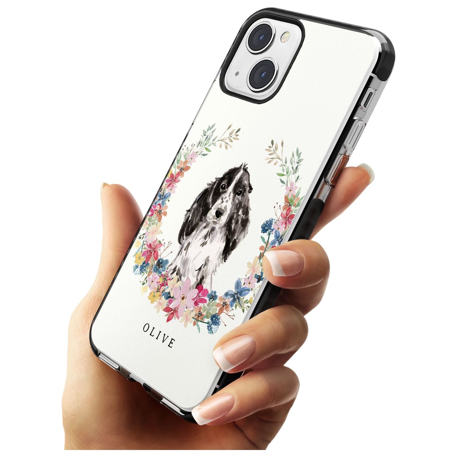 Personalised Black Cocker Spaniel - Watercolour Dog Portrait Custom Phone Case iPhone 15 Pro Max / Black Impact Case,iPhone 15 Plus / Black Impact Case,iPhone 15 Pro / Black Impact Case,iPhone 15 / Black Impact Case,iPhone 15 Pro Max / Impact Case,iPhone 15 Plus / Impact Case,iPhone 15 Pro / Impact Case,iPhone 15 / Impact Case,iPhone 15 Pro Max / Magsafe Black Impact Case,iPhone 15 Plus / Magsafe Black Impact Case,iPhone 15 Pro / Magsafe Black Impact Case,iPhone 15 / Magsafe Black Impact Case,iPhone 14 Pro