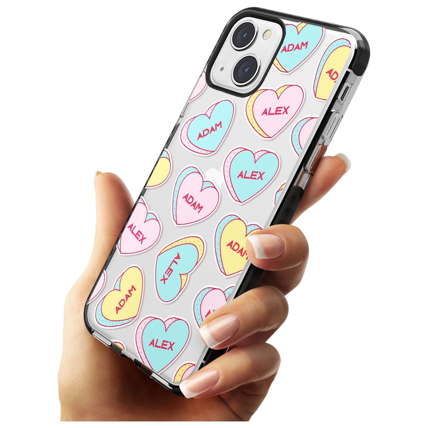Personalised Text Love Hearts Custom Phone Case iPhone 15 Pro Max / Black Impact Case,iPhone 15 Plus / Black Impact Case,iPhone 15 Pro / Black Impact Case,iPhone 15 / Black Impact Case,iPhone 15 Pro Max / Impact Case,iPhone 15 Plus / Impact Case,iPhone 15 Pro / Impact Case,iPhone 15 / Impact Case,iPhone 15 Pro Max / Magsafe Black Impact Case,iPhone 15 Plus / Magsafe Black Impact Case,iPhone 15 Pro / Magsafe Black Impact Case,iPhone 15 / Magsafe Black Impact Case,iPhone 14 Pro Max / Black Impact Case,iPhone