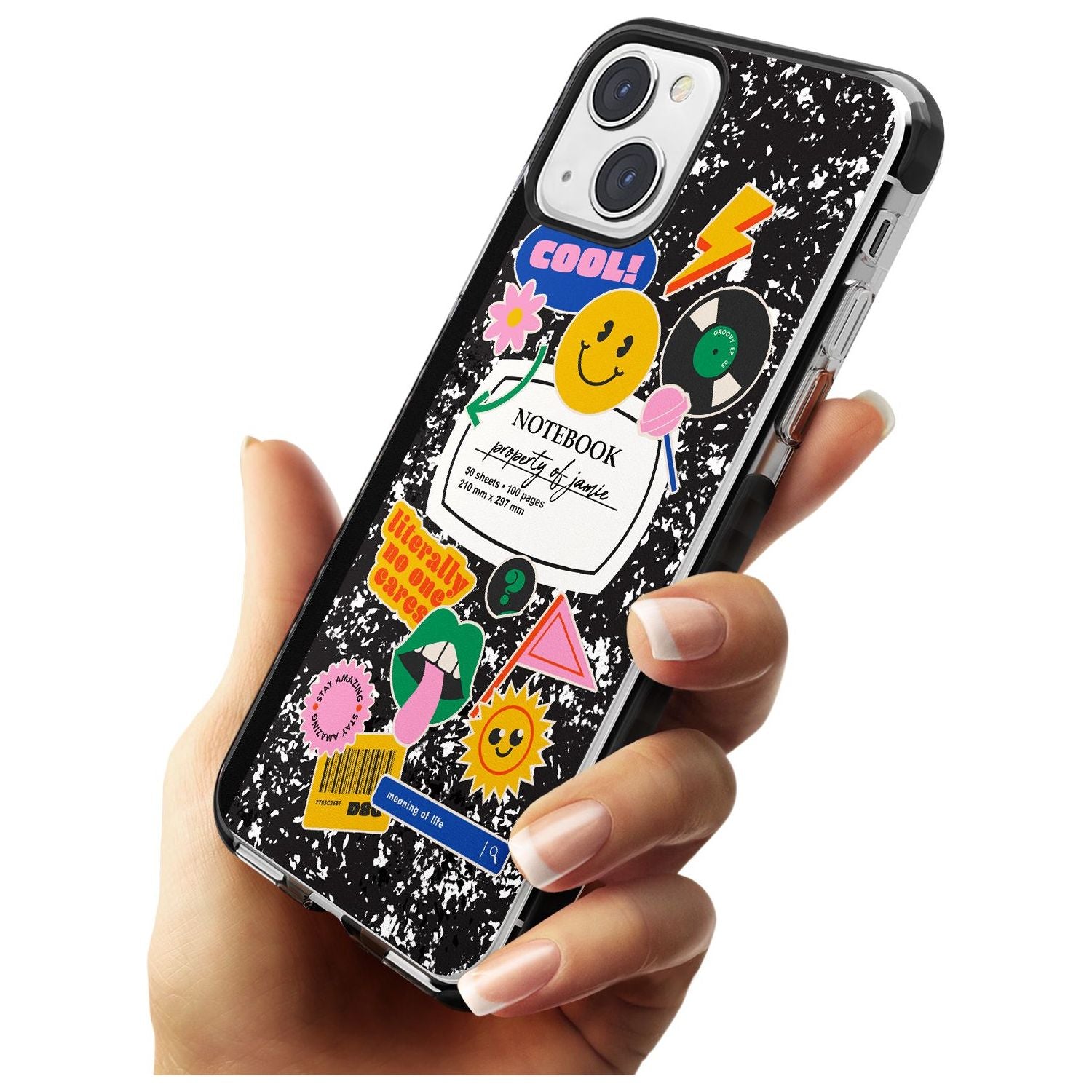 Personalised Notebook Cover with Stickers Custom Phone Case iPhone 15 Pro Max / Black Impact Case,iPhone 15 Plus / Black Impact Case,iPhone 15 Pro / Black Impact Case,iPhone 15 / Black Impact Case,iPhone 15 Pro Max / Impact Case,iPhone 15 Plus / Impact Case,iPhone 15 Pro / Impact Case,iPhone 15 / Impact Case,iPhone 15 Pro Max / Magsafe Black Impact Case,iPhone 15 Plus / Magsafe Black Impact Case,iPhone 15 Pro / Magsafe Black Impact Case,iPhone 15 / Magsafe Black Impact Case,iPhone 14 Pro Max / Black Impact
