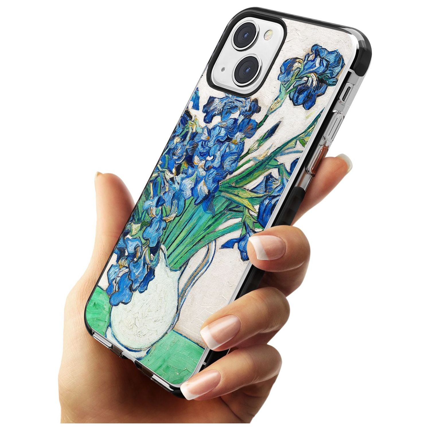 Irises by Vincent Van Gogh Phone Case iPhone 15 Pro Max / Black Impact Case,iPhone 15 Plus / Black Impact Case,iPhone 15 Pro / Black Impact Case,iPhone 15 / Black Impact Case,iPhone 15 Pro Max / Impact Case,iPhone 15 Plus / Impact Case,iPhone 15 Pro / Impact Case,iPhone 15 / Impact Case,iPhone 15 Pro Max / Magsafe Black Impact Case,iPhone 15 Plus / Magsafe Black Impact Case,iPhone 15 Pro / Magsafe Black Impact Case,iPhone 15 / Magsafe Black Impact Case,iPhone 14 Pro Max / Black Impact Case,iPhone 14 Plus /