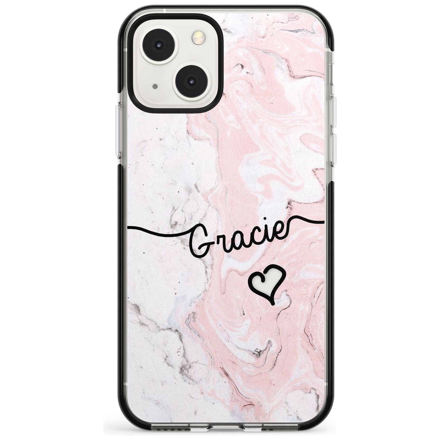 Personalised Pink Marble