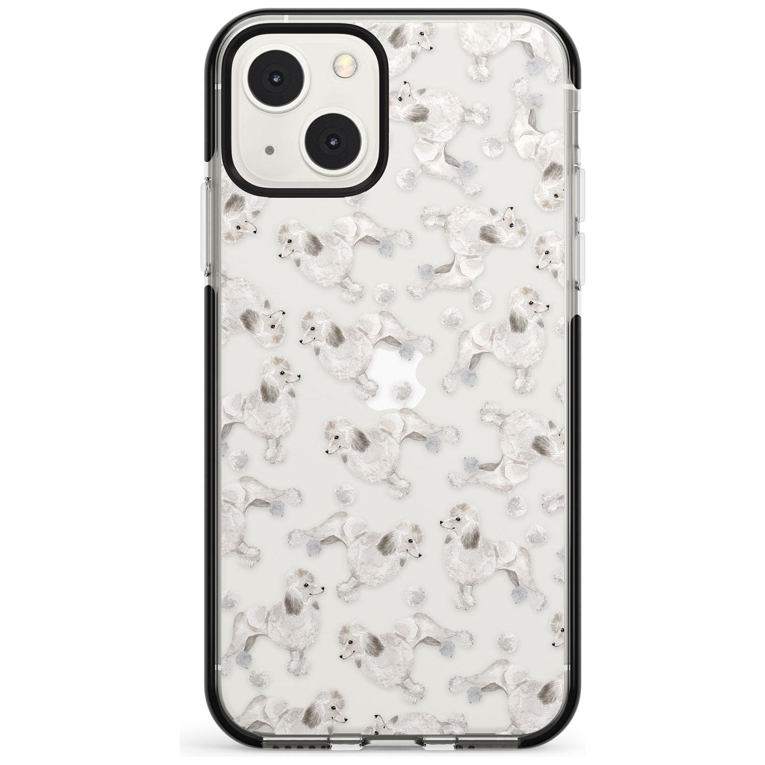 Poodle Watercolor Pattern