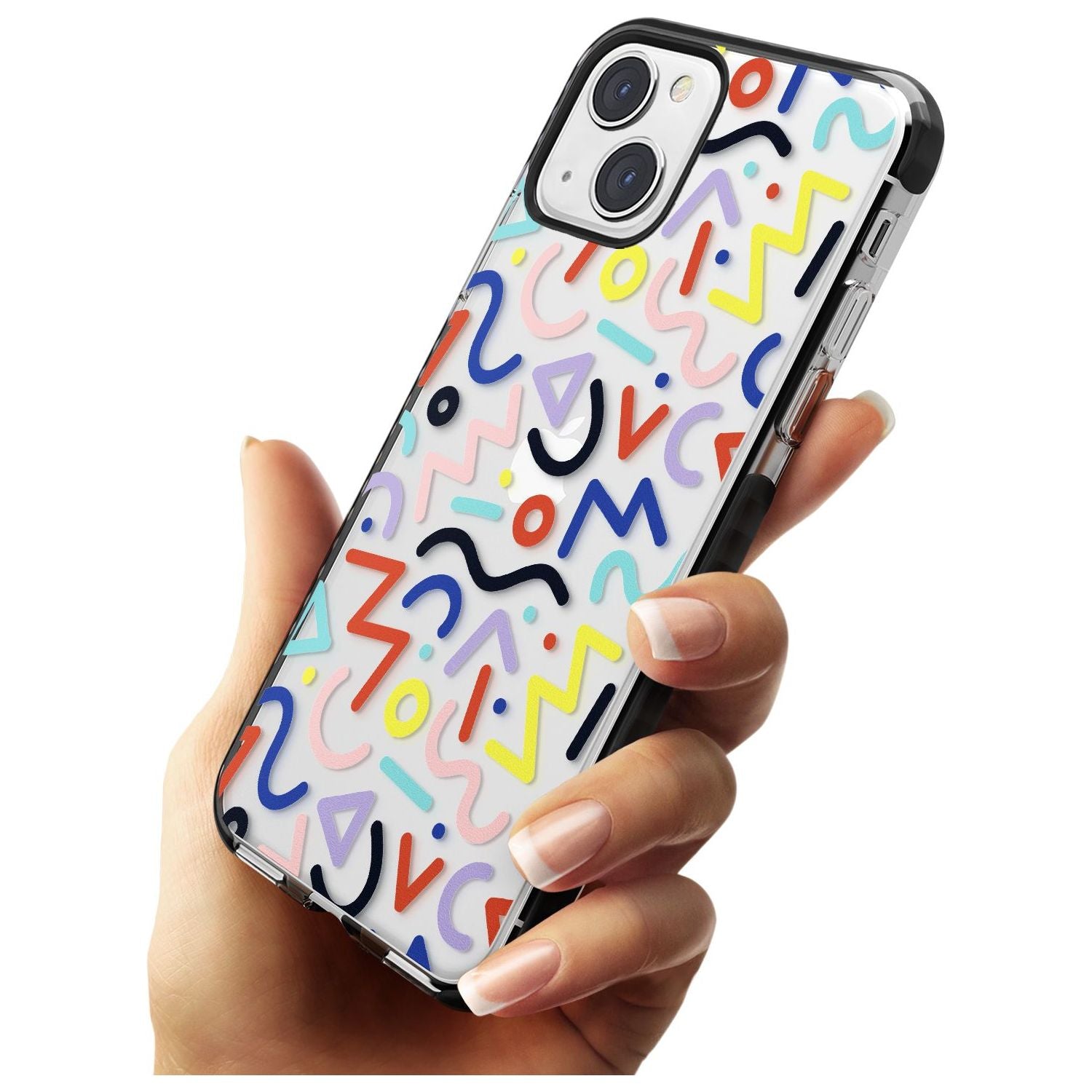 Colourful Squiggles Memphis Retro Pattern Design Phone Case iPhone 15 Pro Max / Black Impact Case,iPhone 15 Plus / Black Impact Case,iPhone 15 Pro / Black Impact Case,iPhone 15 / Black Impact Case,iPhone 15 Pro Max / Impact Case,iPhone 15 Plus / Impact Case,iPhone 15 Pro / Impact Case,iPhone 15 / Impact Case,iPhone 15 Pro Max / Magsafe Black Impact Case,iPhone 15 Plus / Magsafe Black Impact Case,iPhone 15 Pro / Magsafe Black Impact Case,iPhone 15 / Magsafe Black Impact Case,iPhone 14 Pro Max / Black Impact