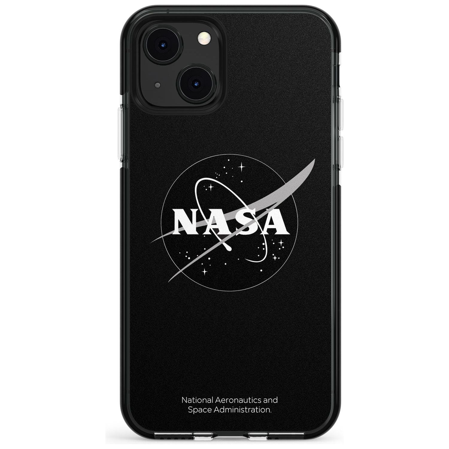 Dark NASA Meatball Black Impact Phone Case for iPhone 13 & 13 Mini