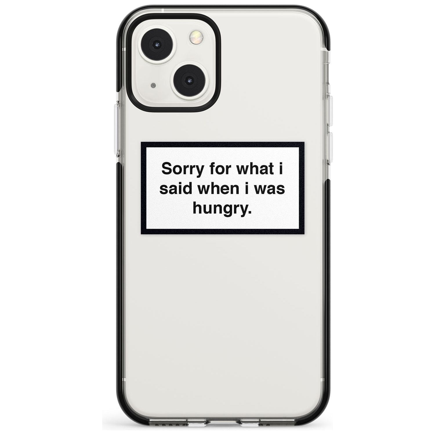 Sorry For What I Said