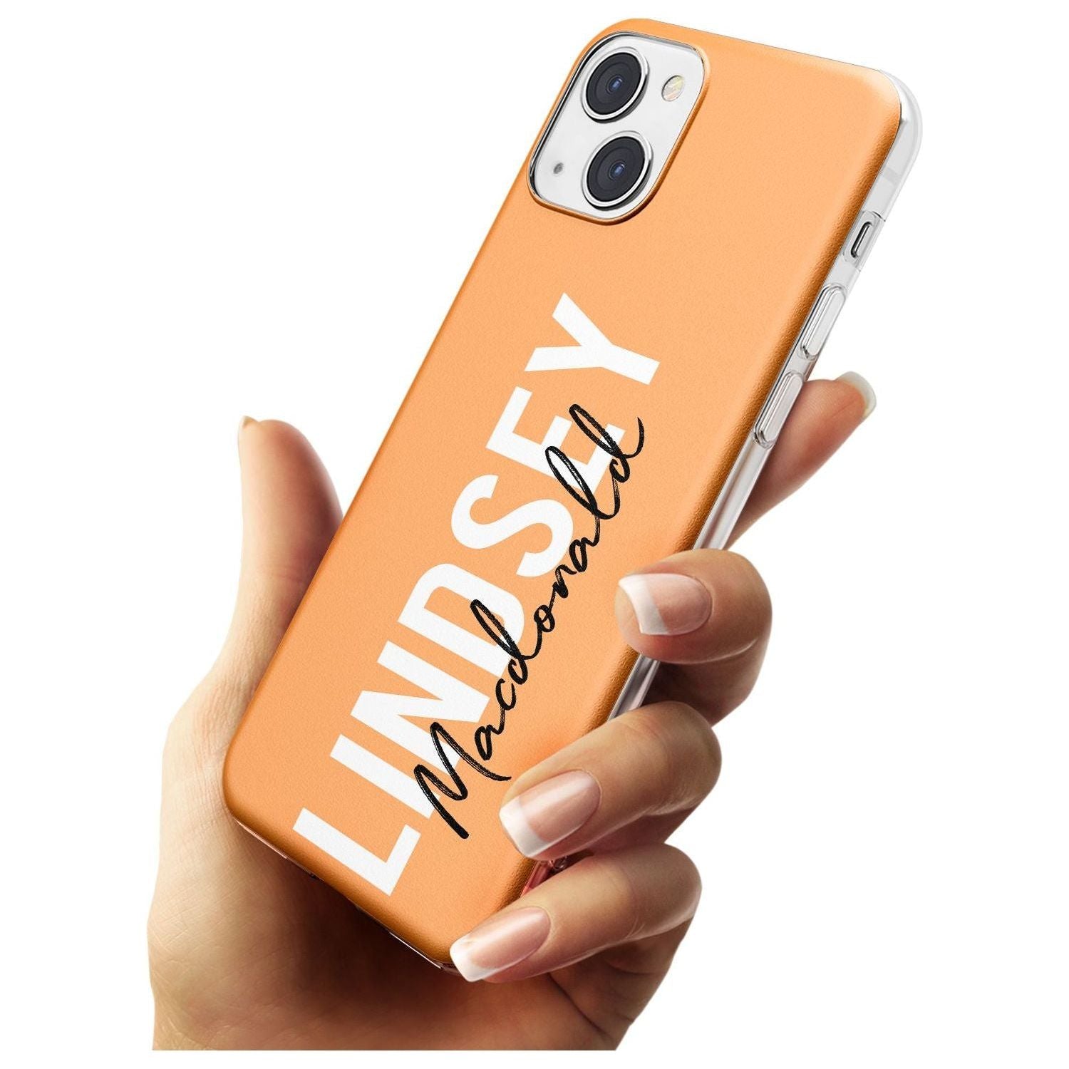 Personalised Bold Name: Peach Custom Phone Case iPhone 15 Pro Max / Black Impact Case,iPhone 15 Plus / Black Impact Case,iPhone 15 Pro / Black Impact Case,iPhone 15 / Black Impact Case,iPhone 15 Pro Max / Impact Case,iPhone 15 Plus / Impact Case,iPhone 15 Pro / Impact Case,iPhone 15 / Impact Case,iPhone 15 Pro Max / Magsafe Black Impact Case,iPhone 15 Plus / Magsafe Black Impact Case,iPhone 15 Pro / Magsafe Black Impact Case,iPhone 15 / Magsafe Black Impact Case,iPhone 14 Pro Max / Black Impact Case,iPhone