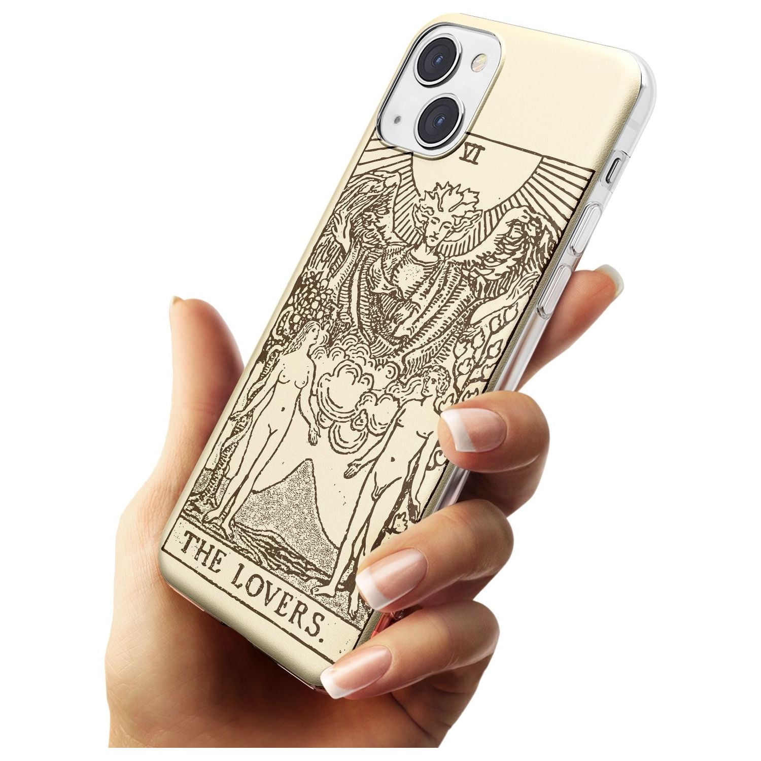 Personalised The Lovers Tarot Card - Solid Cream Custom Phone Case iPhone 15 Pro Max / Black Impact Case,iPhone 15 Plus / Black Impact Case,iPhone 15 Pro / Black Impact Case,iPhone 15 / Black Impact Case,iPhone 15 Pro Max / Impact Case,iPhone 15 Plus / Impact Case,iPhone 15 Pro / Impact Case,iPhone 15 / Impact Case,iPhone 15 Pro Max / Magsafe Black Impact Case,iPhone 15 Plus / Magsafe Black Impact Case,iPhone 15 Pro / Magsafe Black Impact Case,iPhone 15 / Magsafe Black Impact Case,iPhone 14 Pro Max / Black