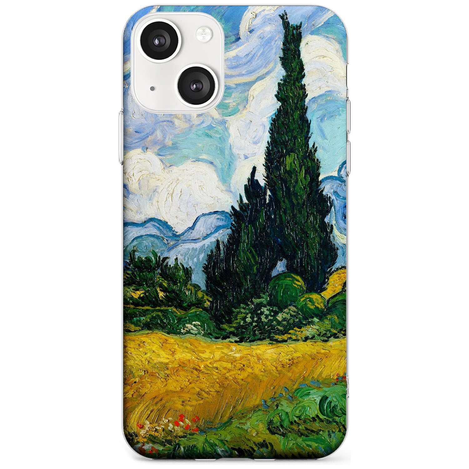 Wheat Field With Cypresses By Vincent Van Gogh