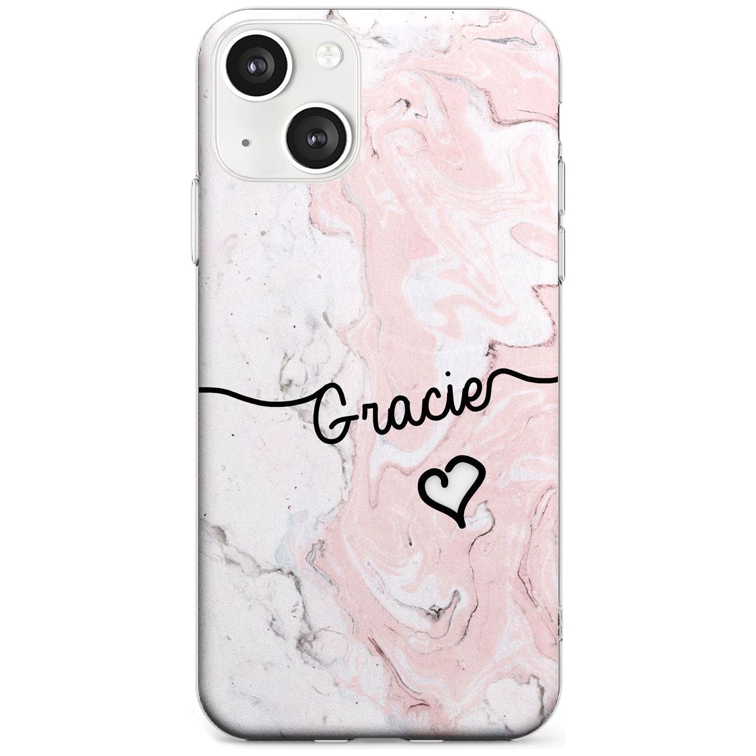 Personalised Pink Marble