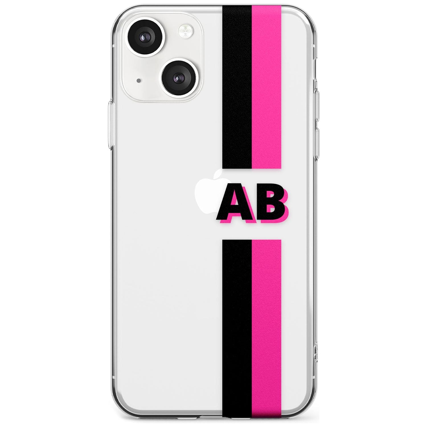 Personalised Clear Text 6D Custom Phone Case iPhone 13 / Clear Case,iPhone 13 Mini / Clear Case,iPhone 14 / Clear Case,iPhone 14 Plus / Clear Case Blanc Space