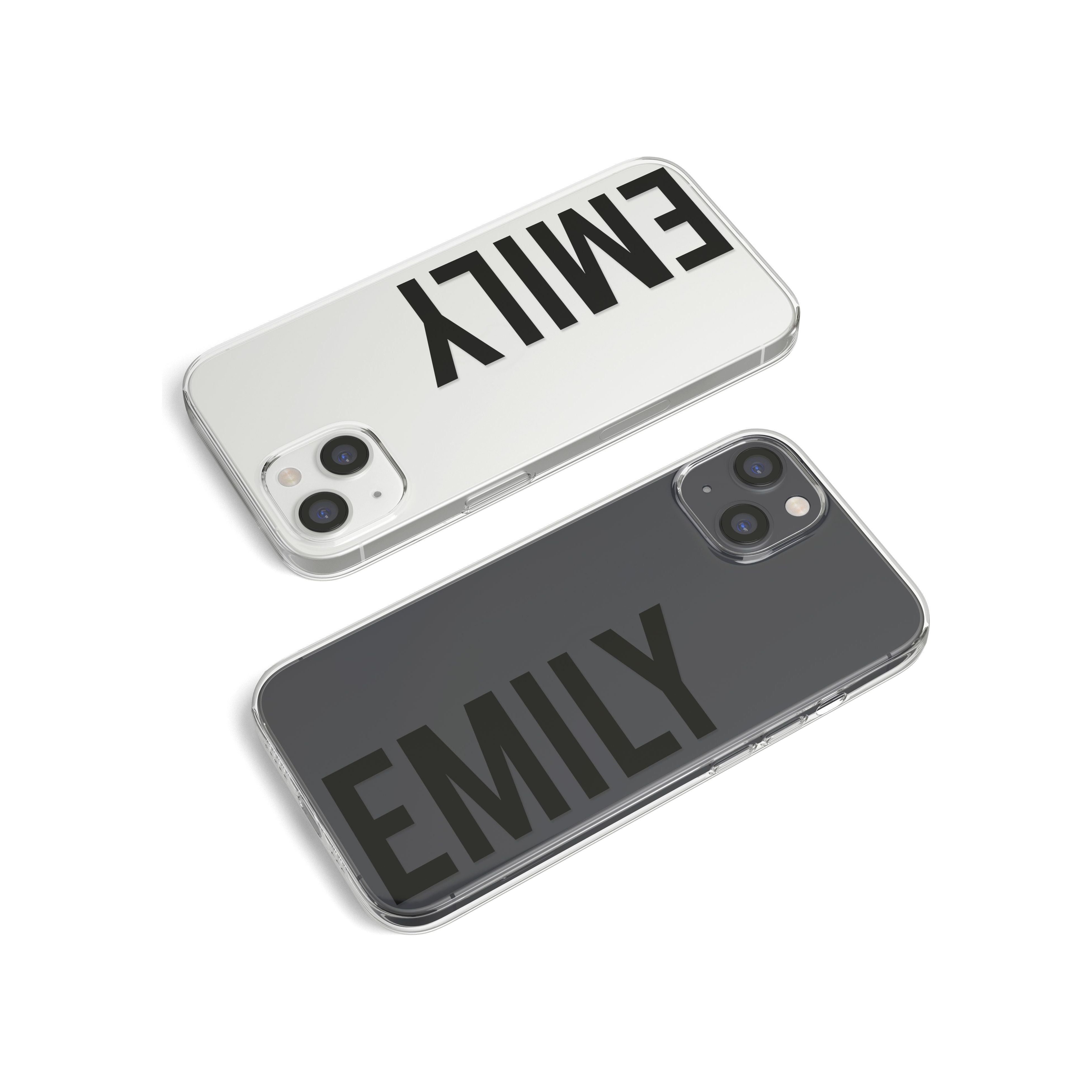 Personalised Create your own Warning Label Phone Case for iPhone 13 Mini