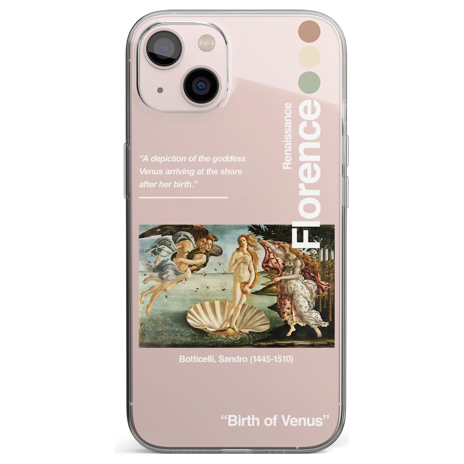 Birth of VenusPhone Case for iPhone 13 Mini