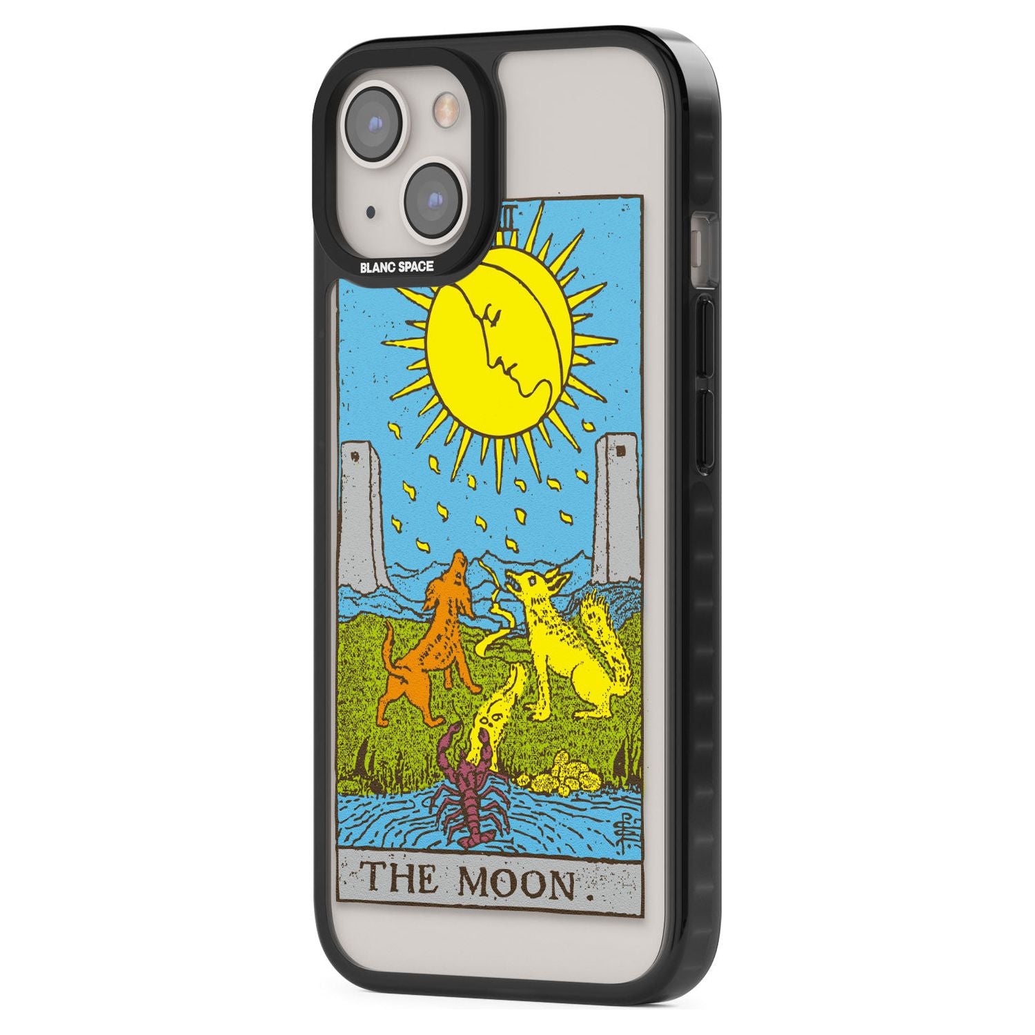 Personalised The Moon Tarot Card - Colour Custom Phone Case iPhone 15 Pro Max / Black Impact Case,iPhone 15 Plus / Black Impact Case,iPhone 15 Pro / Black Impact Case,iPhone 15 / Black Impact Case,iPhone 15 Pro Max / Impact Case,iPhone 15 Plus / Impact Case,iPhone 15 Pro / Impact Case,iPhone 15 / Impact Case,iPhone 15 Pro Max / Magsafe Black Impact Case,iPhone 15 Plus / Magsafe Black Impact Case,iPhone 15 Pro / Magsafe Black Impact Case,iPhone 15 / Magsafe Black Impact Case,iPhone 14 Pro Max / Black Impact