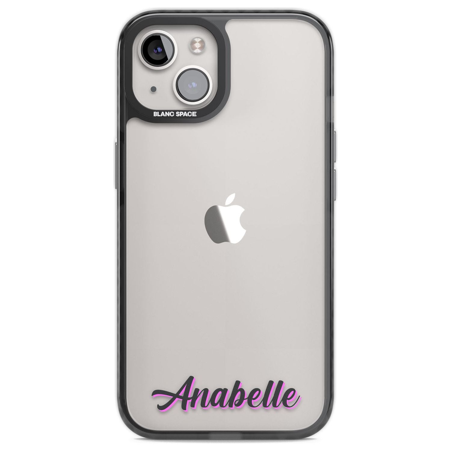 Personalised Clear Text 2B Custom Phone Case iPhone 12 / Black Impact Case,iPhone 13 / Black Impact Case,iPhone 12 Pro / Black Impact Case,iPhone 14 / Black Impact Case,iPhone 15 Plus / Black Impact Case,iPhone 15 / Black Impact Case Blanc Space