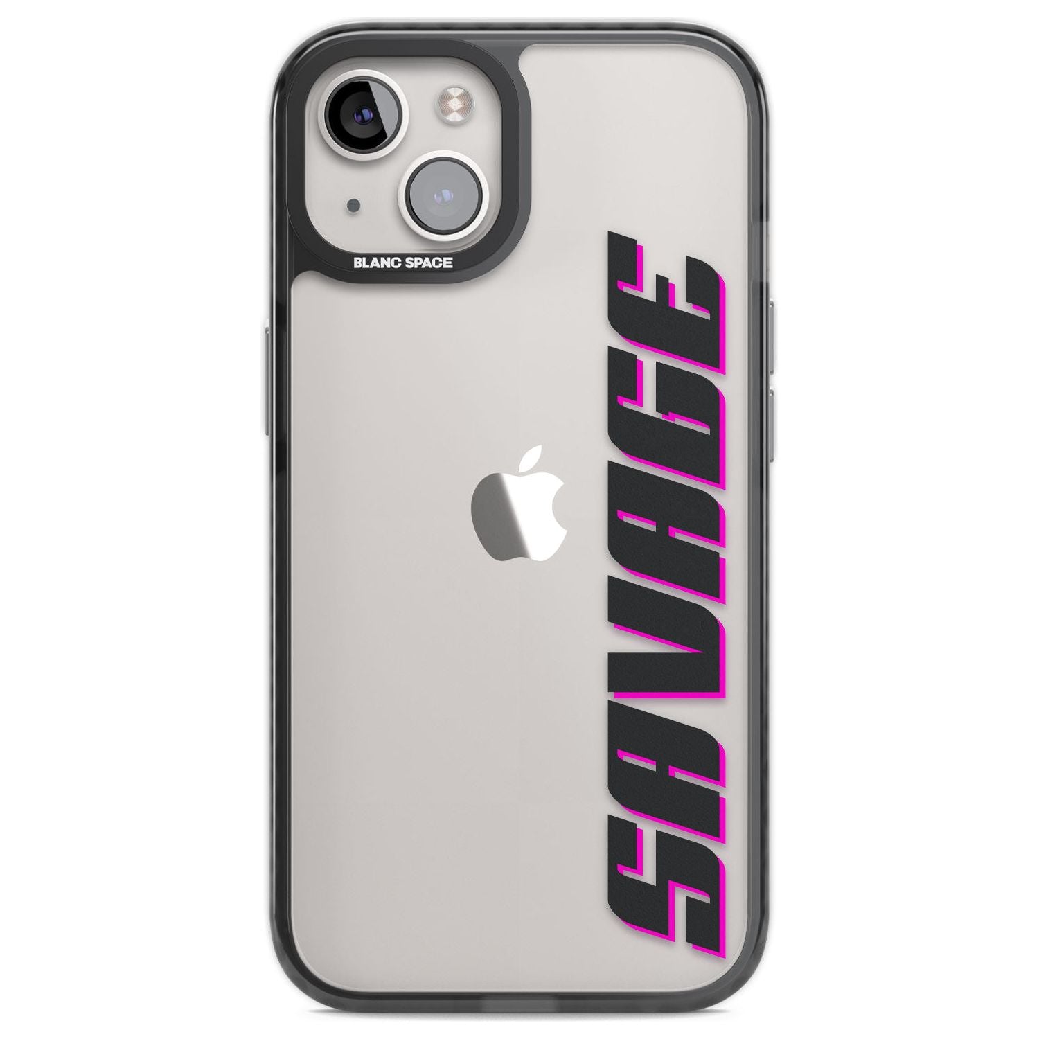 Personalised Clear Text 4C Custom Phone Case iPhone 12 / Black Impact Case,iPhone 13 / Black Impact Case,iPhone 12 Pro / Black Impact Case,iPhone 14 / Black Impact Case,iPhone 15 Plus / Black Impact Case,iPhone 15 / Black Impact Case Blanc Space