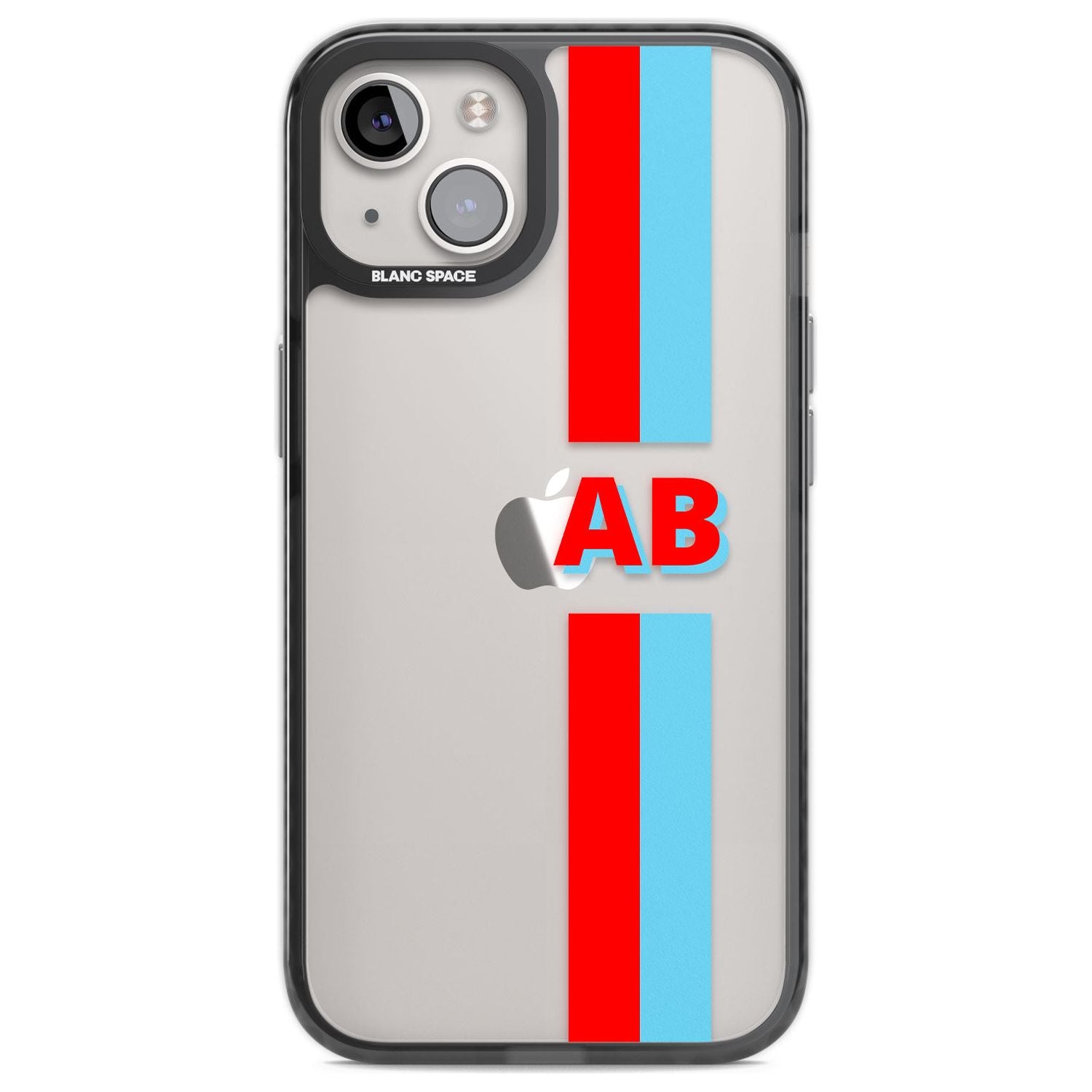 Personalised Clear Text 6B Custom Phone Case iPhone 12 / Black Impact Case,iPhone 13 / Black Impact Case,iPhone 12 Pro / Black Impact Case,iPhone 14 / Black Impact Case,iPhone 15 Plus / Black Impact Case,iPhone 15 / Black Impact Case Blanc Space