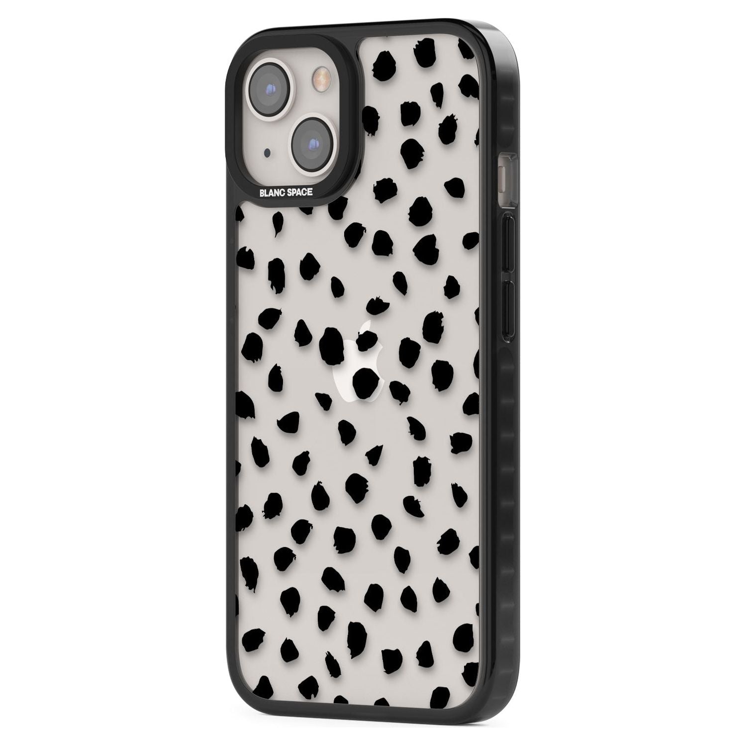 Black on Transparent Dalmatian Polka Dot Spots Phone Case iPhone 15 Pro Max / Black Impact Case,iPhone 15 Plus / Black Impact Case,iPhone 15 Pro / Black Impact Case,iPhone 15 / Black Impact Case,iPhone 15 Pro Max / Impact Case,iPhone 15 Plus / Impact Case,iPhone 15 Pro / Impact Case,iPhone 15 / Impact Case,iPhone 15 Pro Max / Magsafe Black Impact Case,iPhone 15 Plus / Magsafe Black Impact Case,iPhone 15 Pro / Magsafe Black Impact Case,iPhone 15 / Magsafe Black Impact Case,iPhone 14 Pro Max / Black Impact Ca