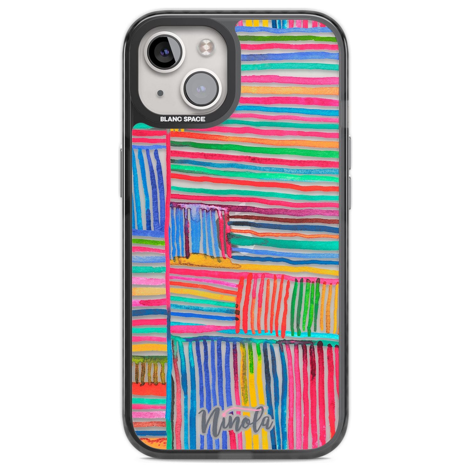 Vibrant Watercolor Lines