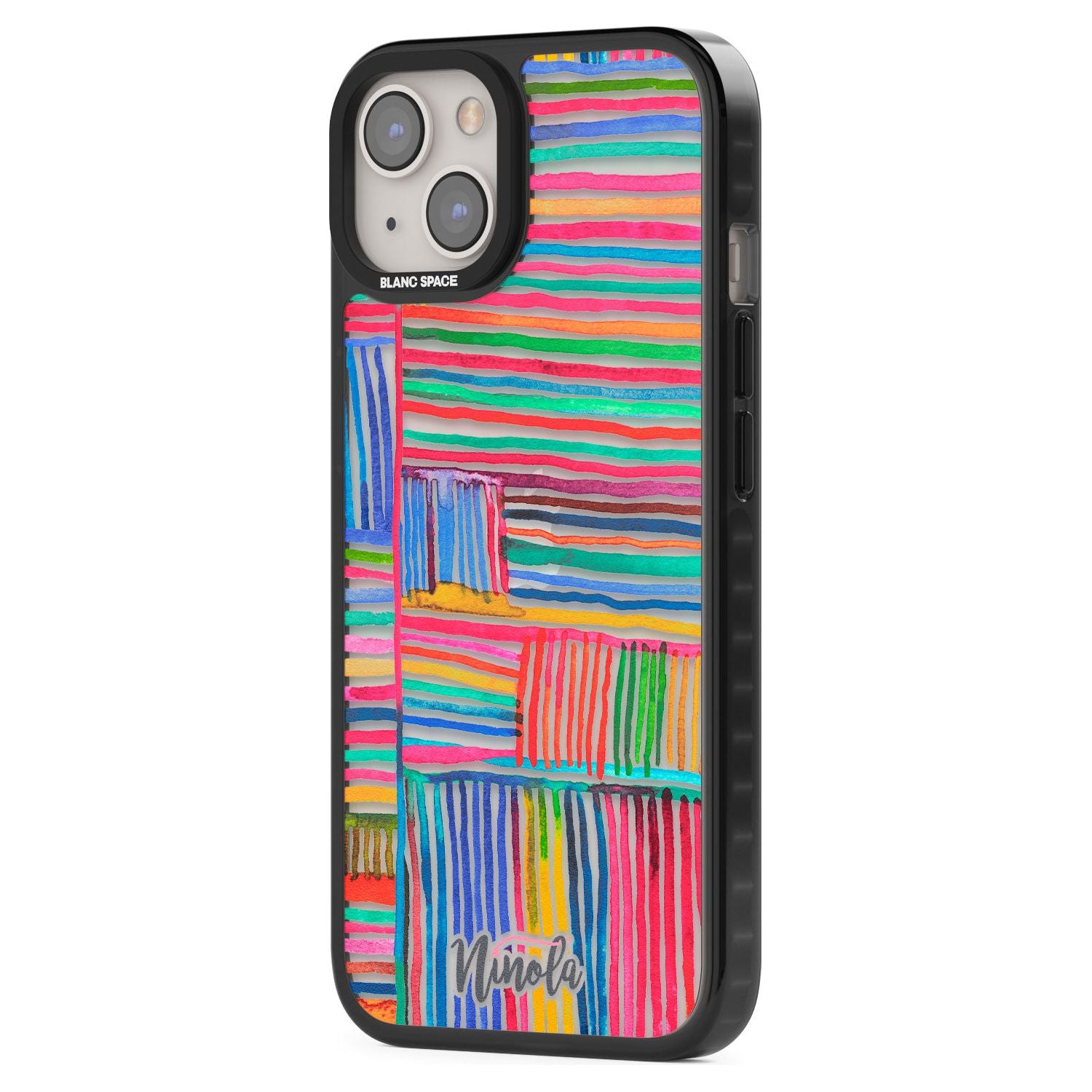 Vibrant Watercolor Lines