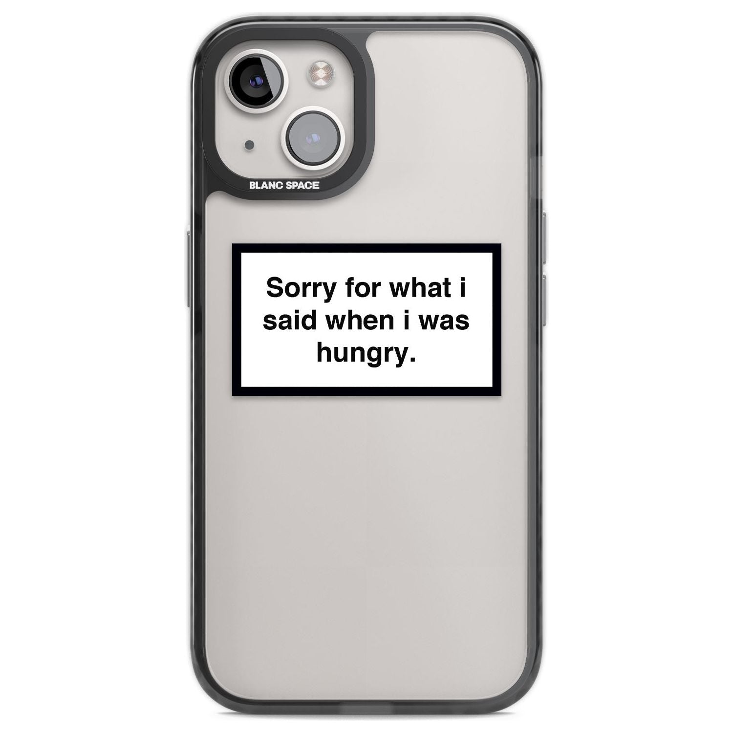 Sorry For What I Said