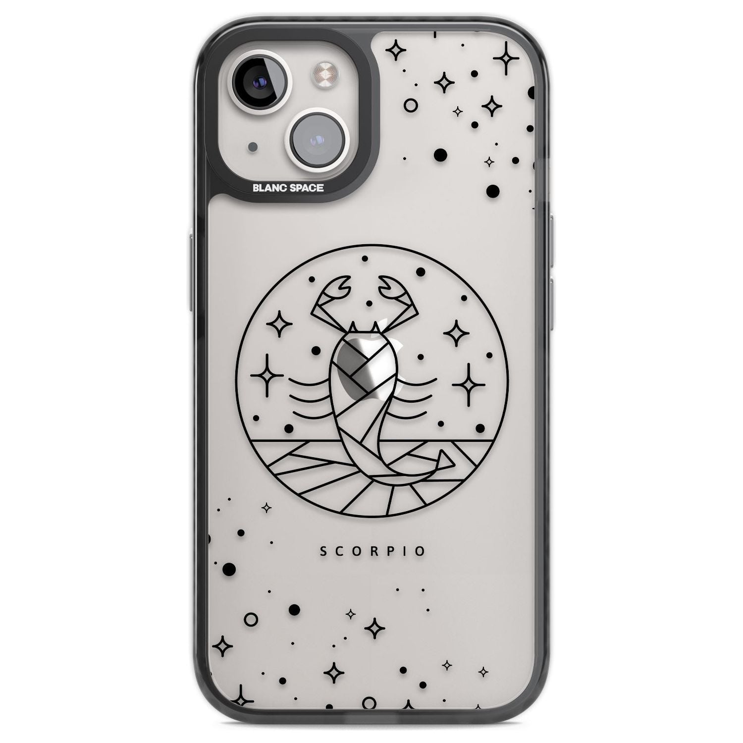 Scorpio Emblem Cosmic Design