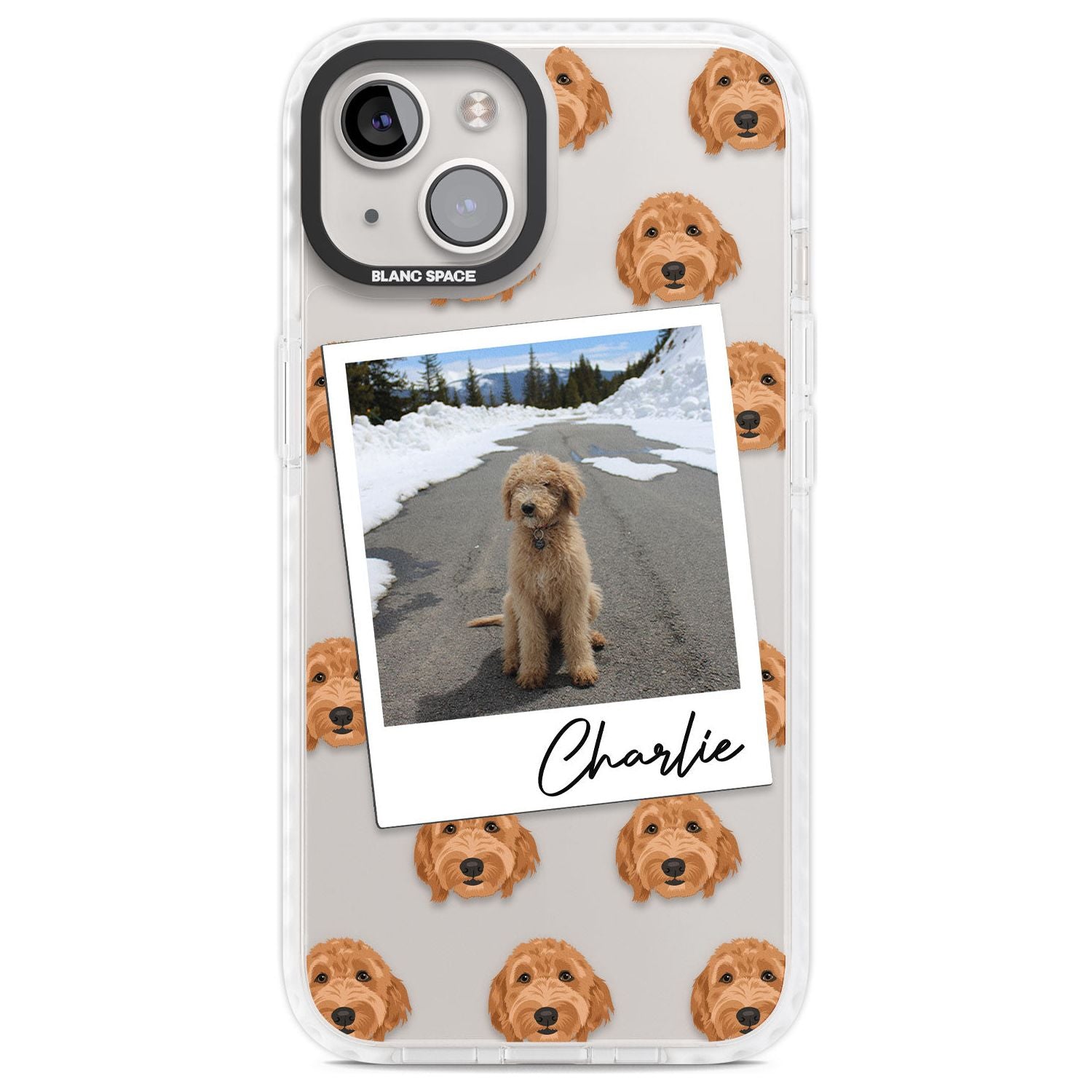 Personalised Personalised Golden Doodle - Dog PhotoPhone Case for iPhone 14