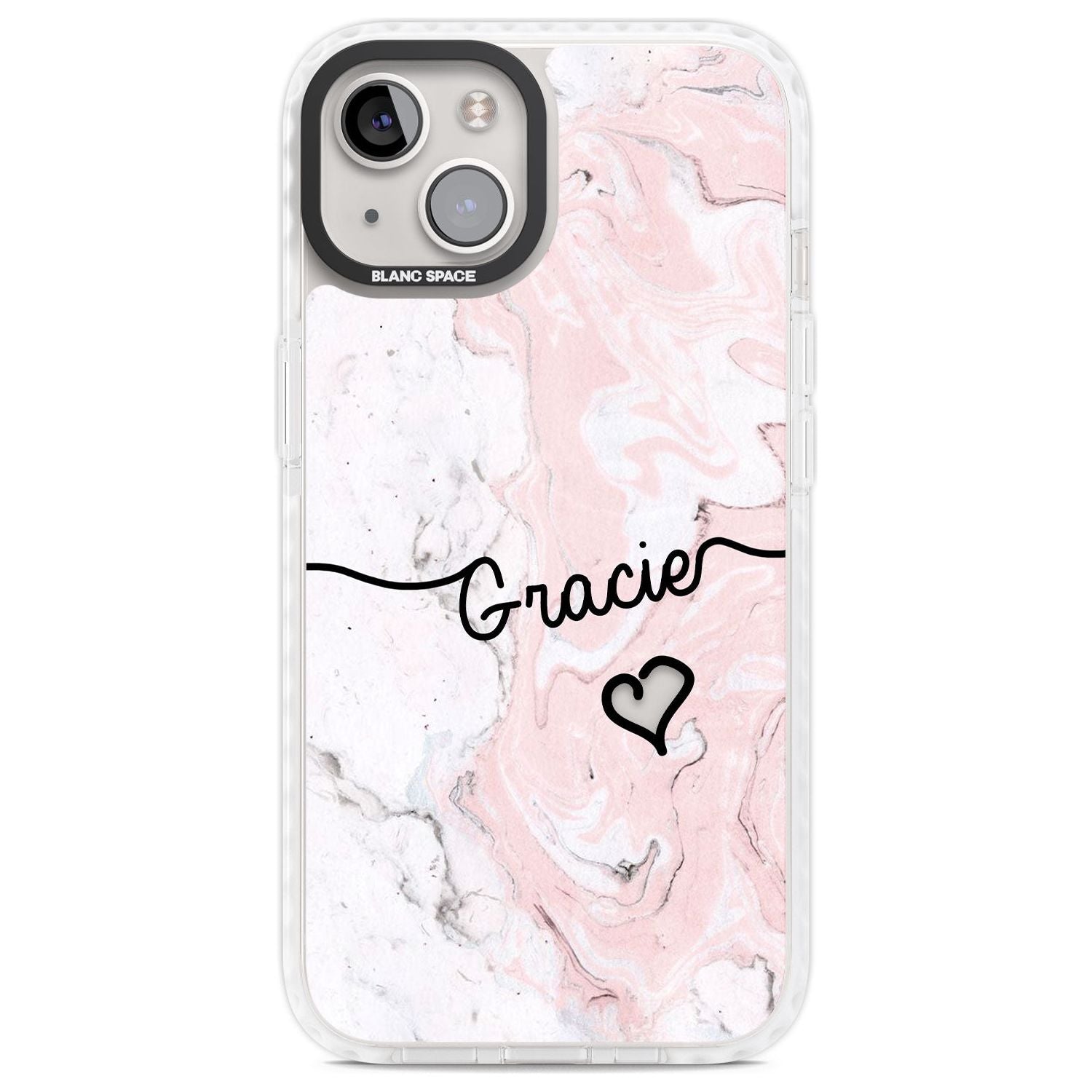 Personalised Pink Marble