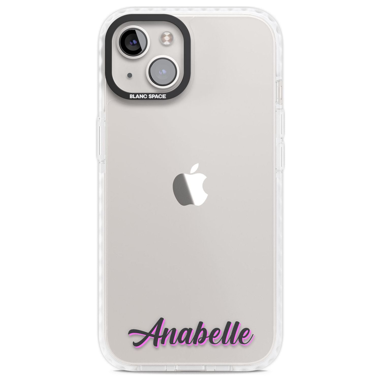 Personalised Clear Text 2B Custom Phone Case iPhone 13 / Impact Case,iPhone 14 / Impact Case,iPhone 15 Plus / Impact Case,iPhone 15 / Impact Case Blanc Space