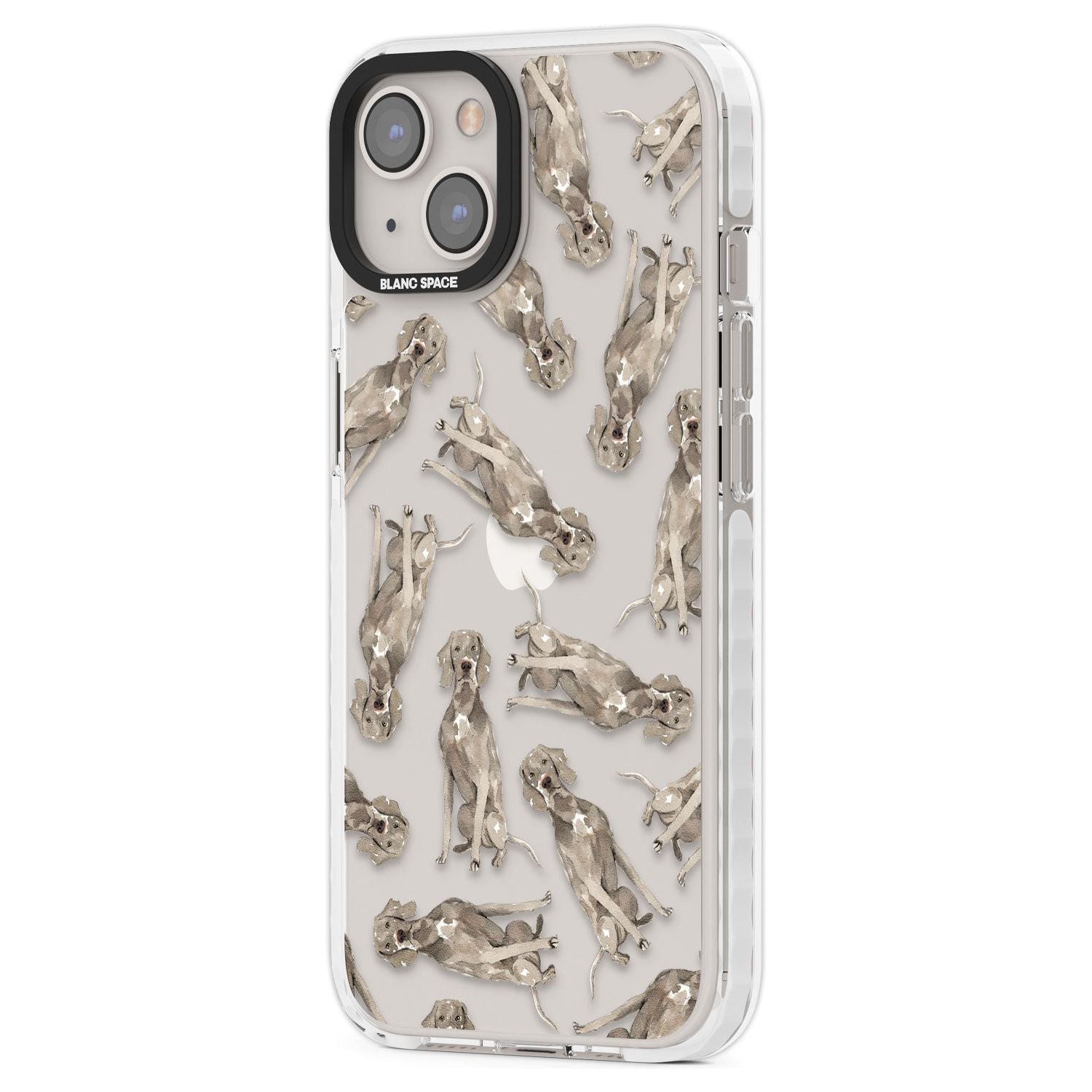 Weimaraner Watercolor Dog