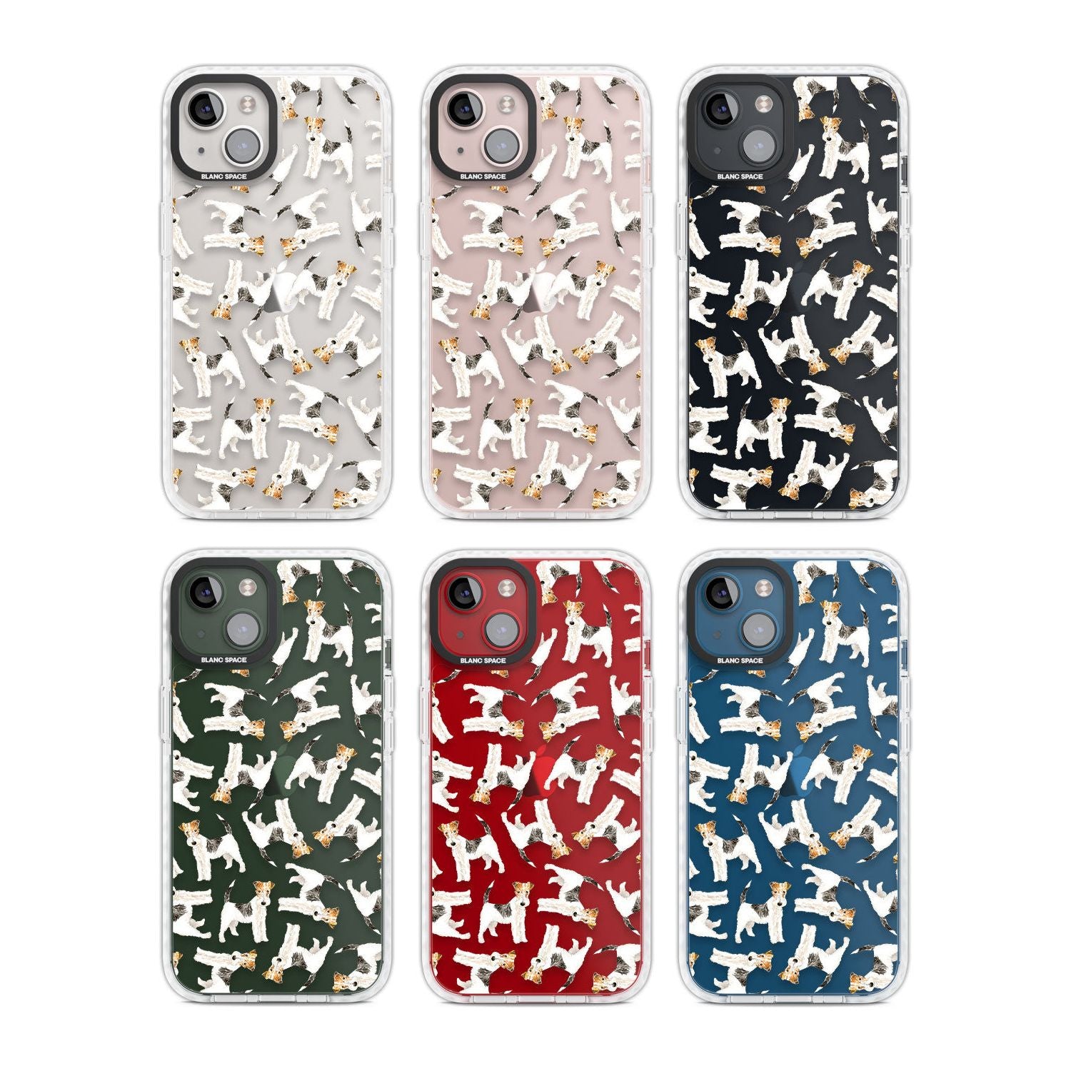 Wire Haired Fox Terrier Dog Pattern