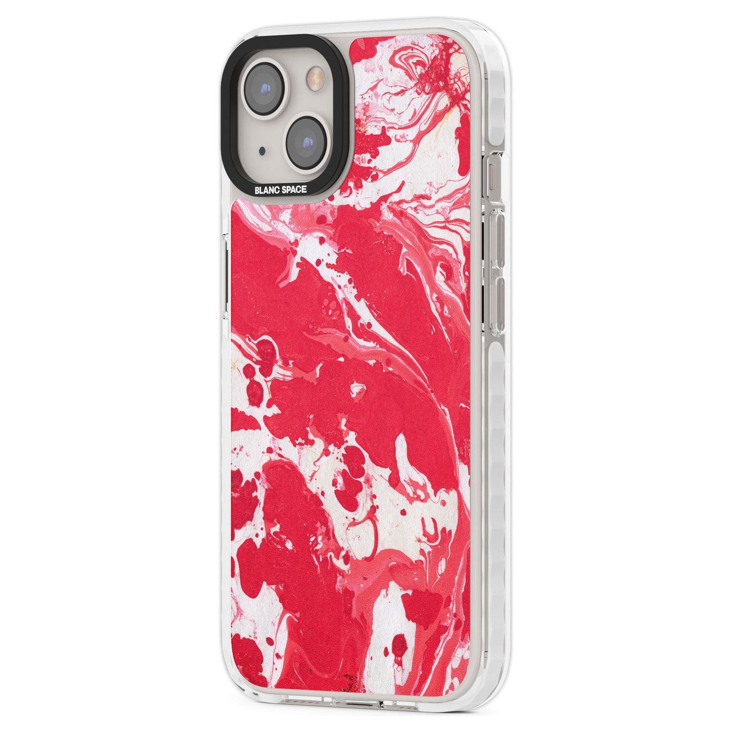 Red & White Marbled