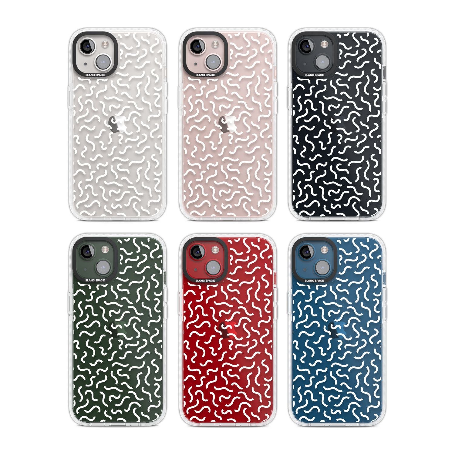 Black & White Wavy Pattern