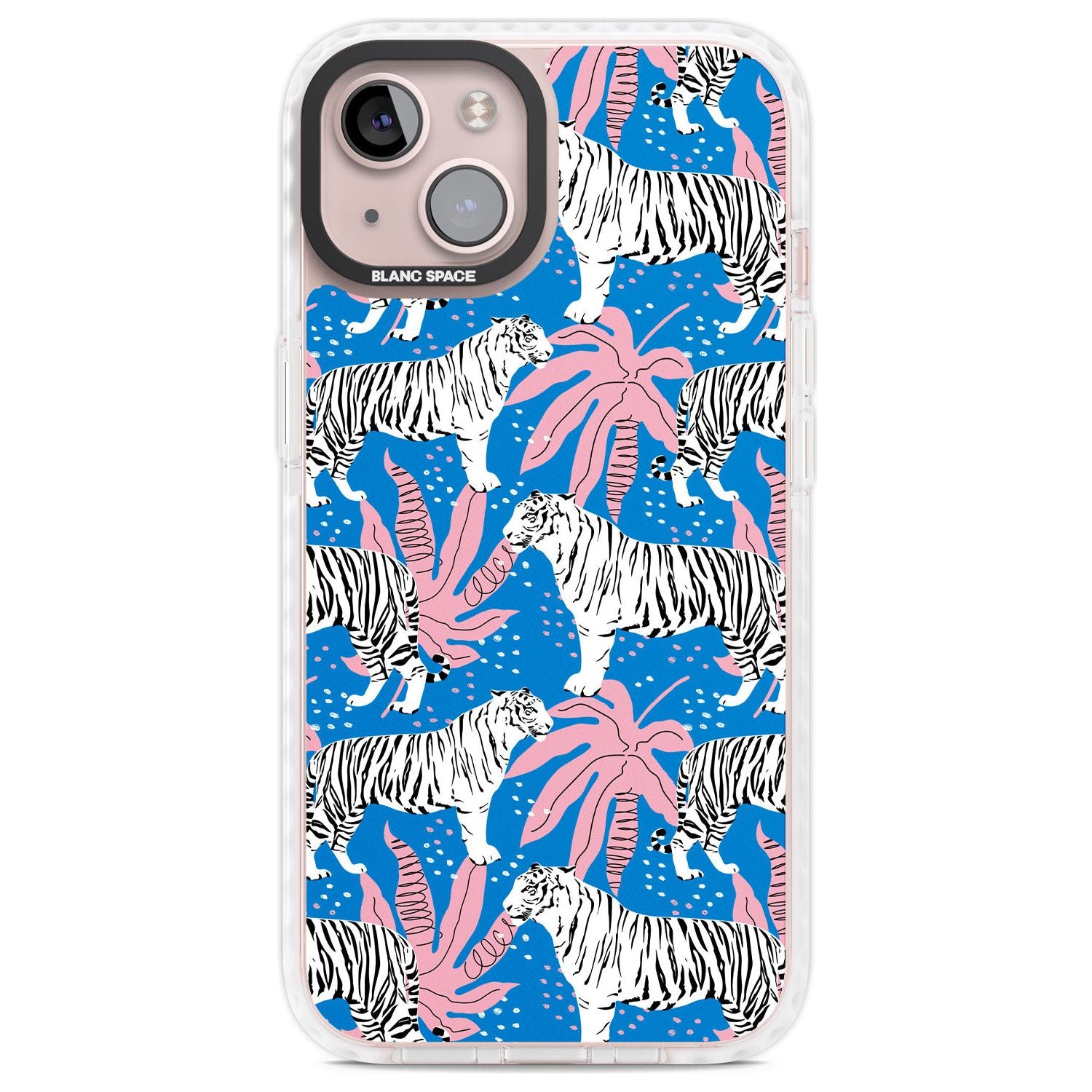 Bengal Blues Phone Case iPhone 13 / Impact Case,iPhone 14 / Impact Case,iPhone 15 Plus / Impact Case,iPhone 15 / Impact Case Blanc Space