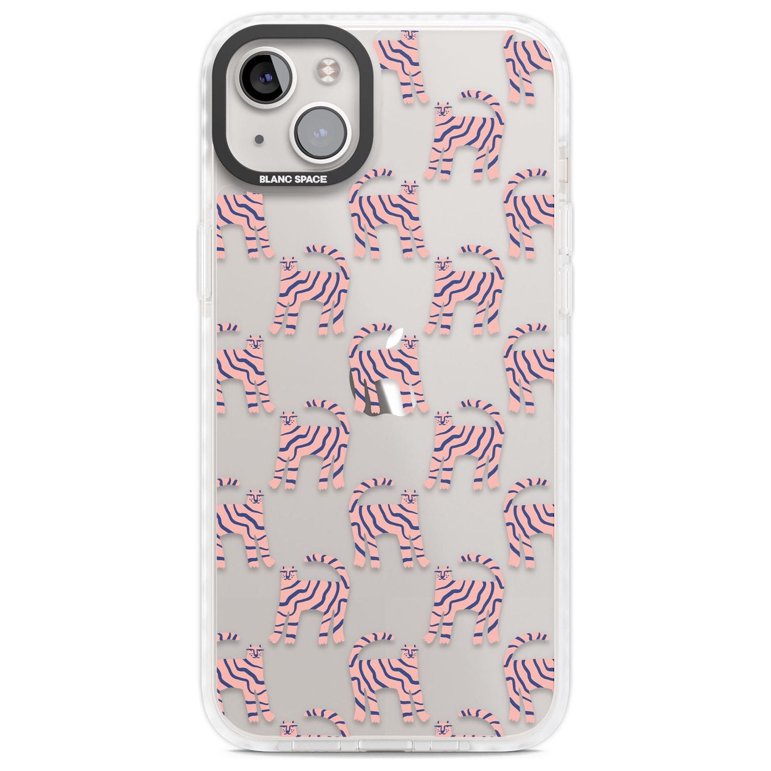 Pink And Blue Cat Pattern