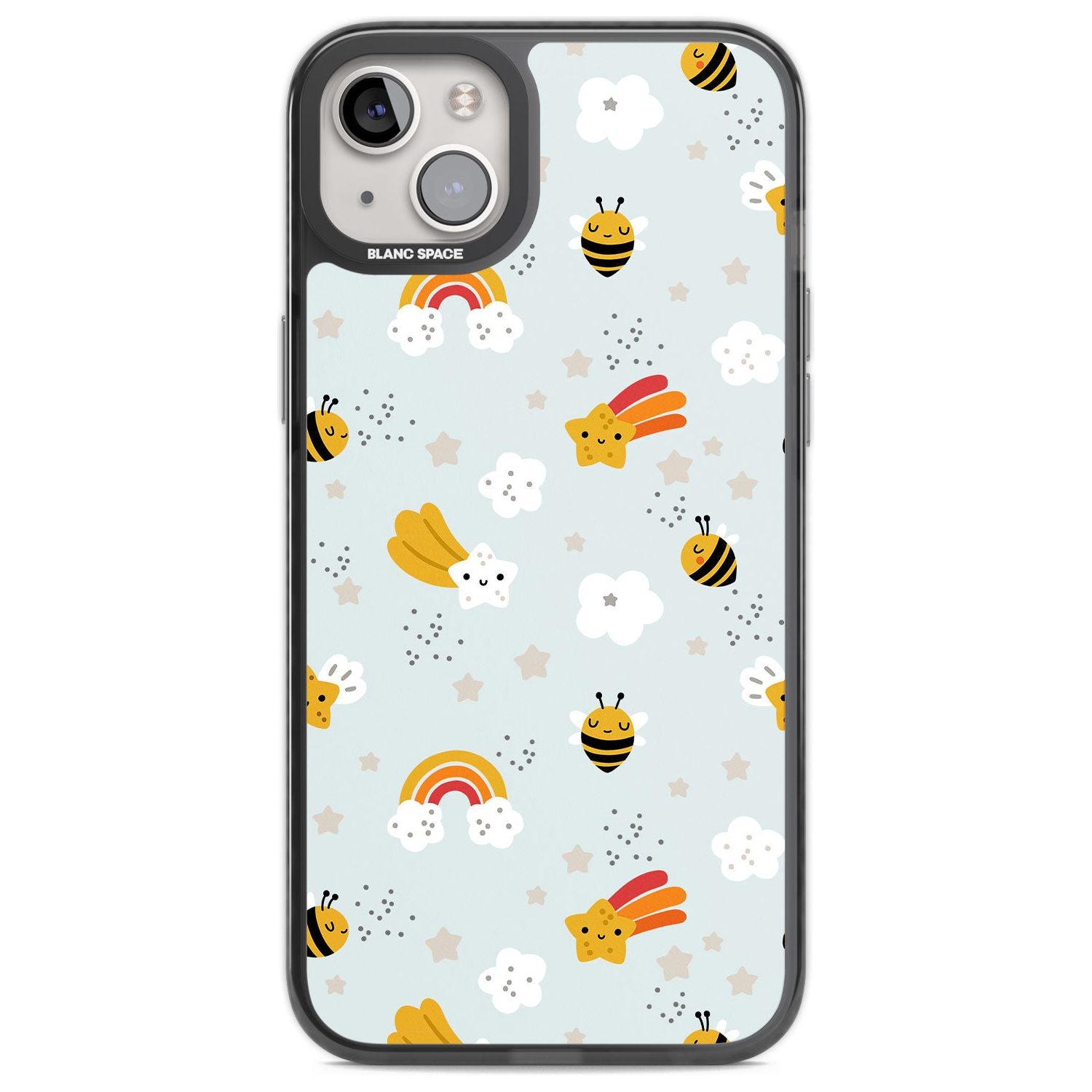 Sweet As Honey Patterns: Bees & Rainbows