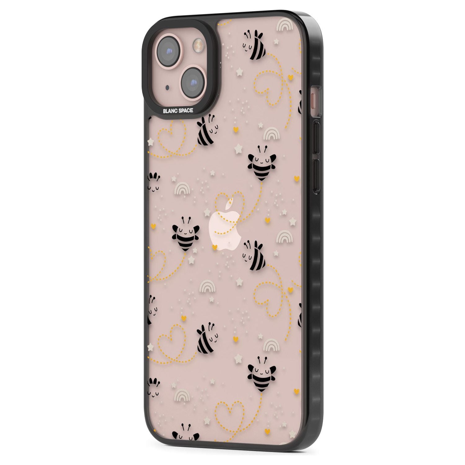Bee Hearts Pattern