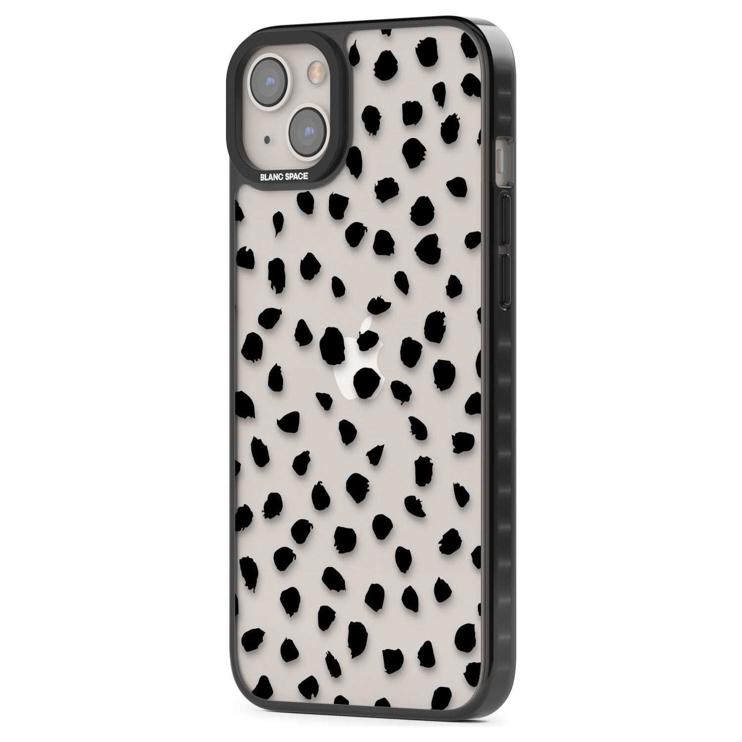 Black on Transparent Dalmatian Polka Dot Spots Phone Case iPhone 15 Pro Max / Black Impact Case,iPhone 15 Plus / Black Impact Case,iPhone 15 Pro / Black Impact Case,iPhone 15 / Black Impact Case,iPhone 15 Pro Max / Impact Case,iPhone 15 Plus / Impact Case,iPhone 15 Pro / Impact Case,iPhone 15 / Impact Case,iPhone 15 Pro Max / Magsafe Black Impact Case,iPhone 15 Plus / Magsafe Black Impact Case,iPhone 15 Pro / Magsafe Black Impact Case,iPhone 15 / Magsafe Black Impact Case,iPhone 14 Pro Max / Black Impact Ca