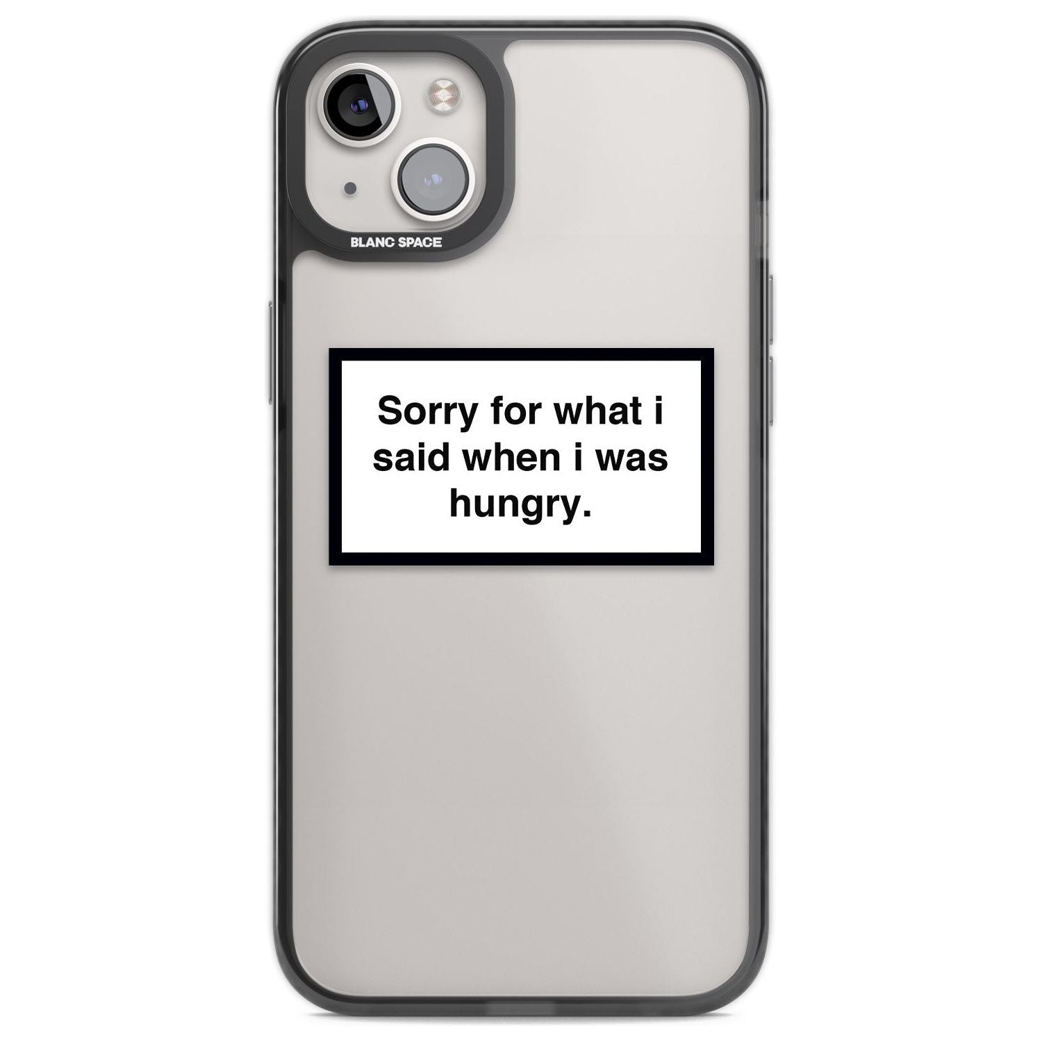 Sorry For What I Said
