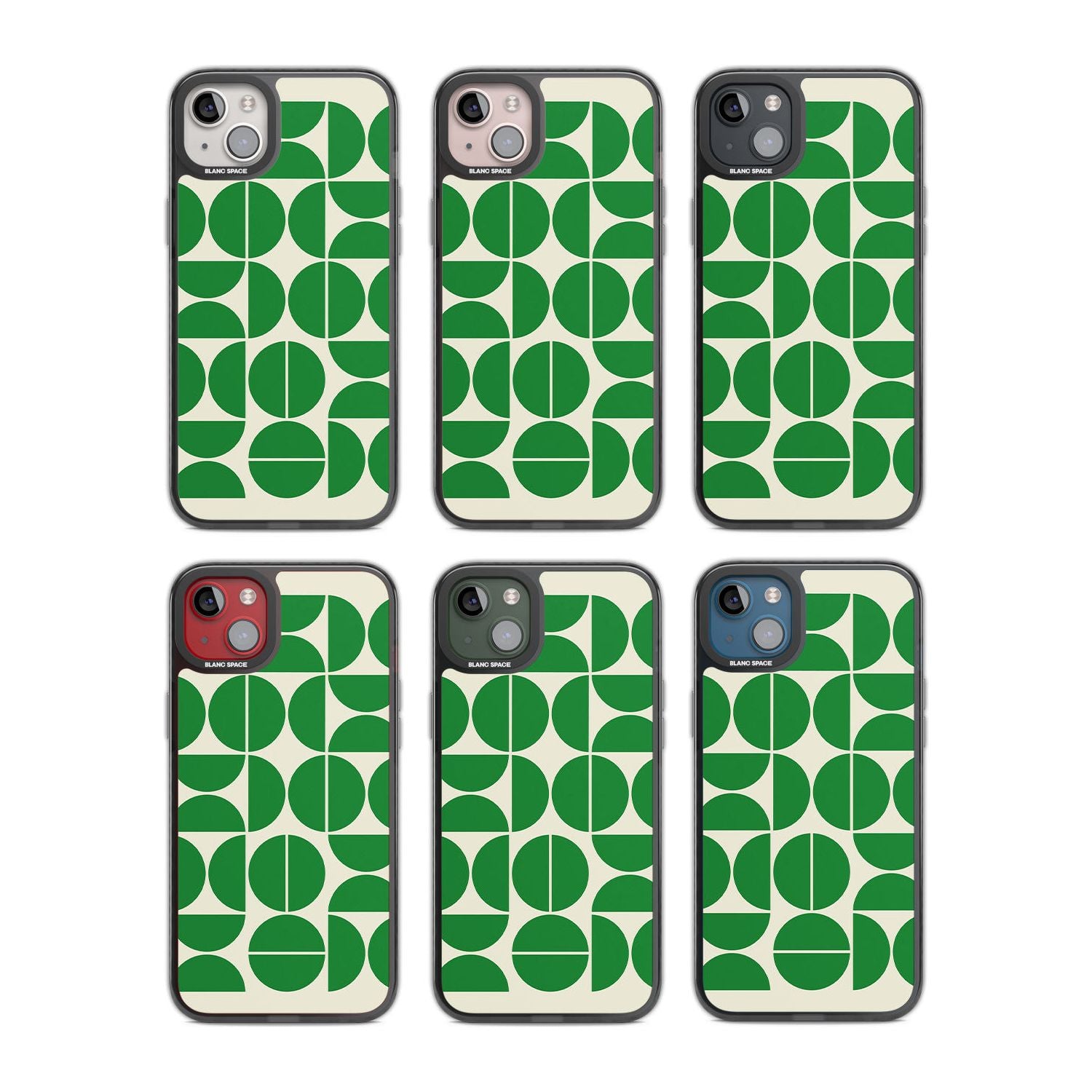White Stars on Clear Phone Case for iPhone 14 Plus