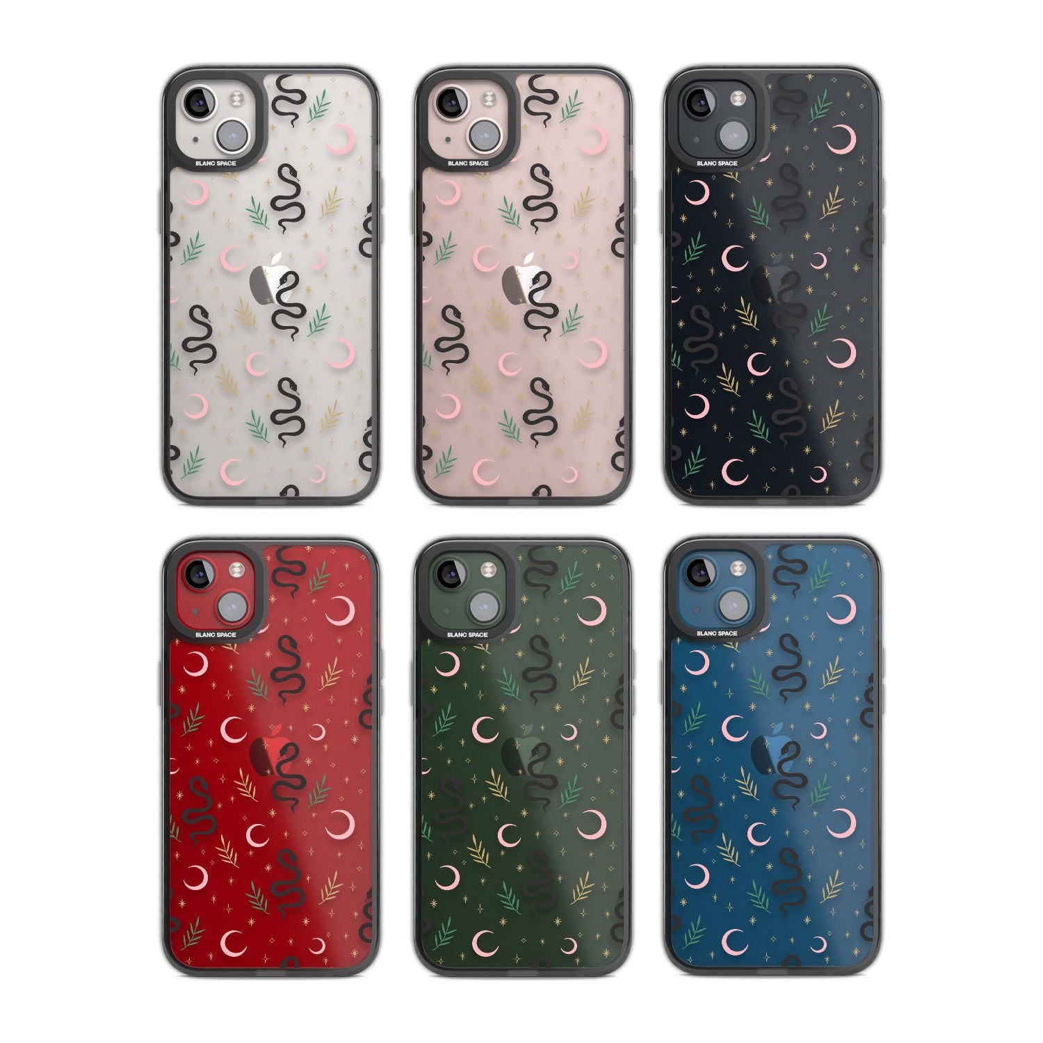 Snake & Moon Pattern