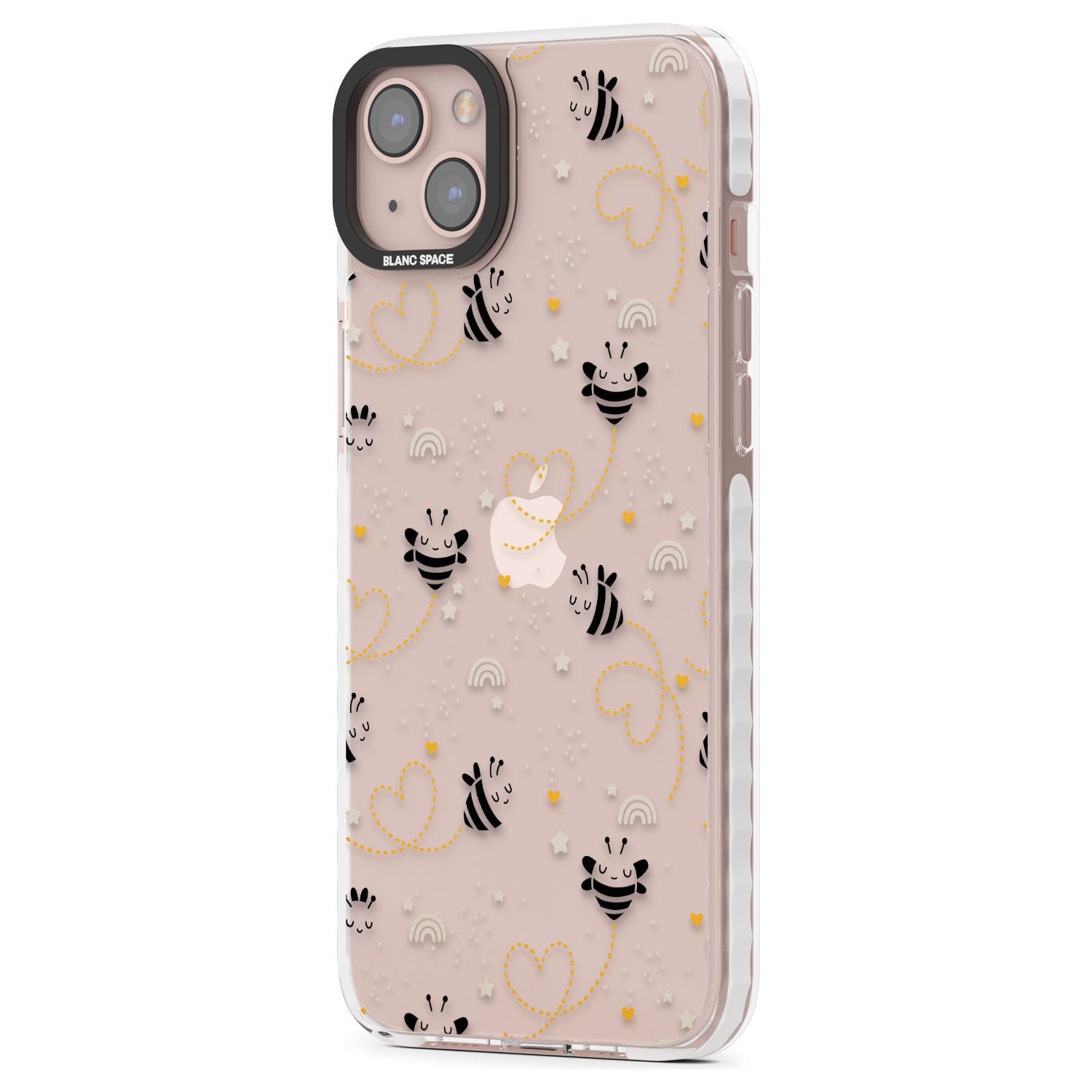 Bee Hearts Pattern