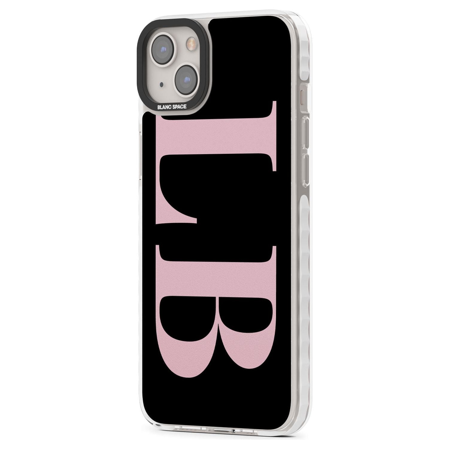 White Stars on Clear Phone Case for iPhone 14 Plus